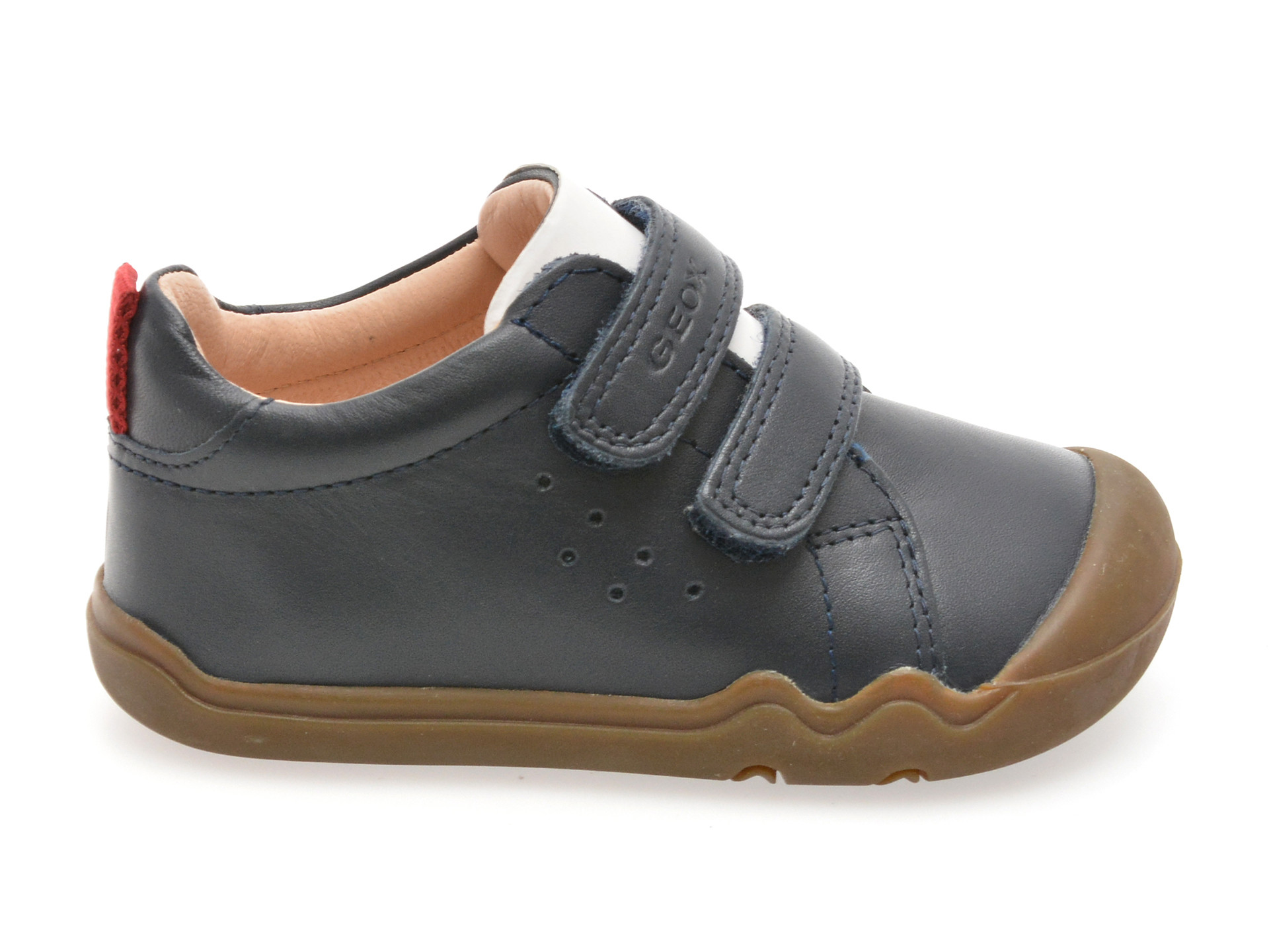 Pantofi sport GEOX bleumarin, B465WA, din piele naturala