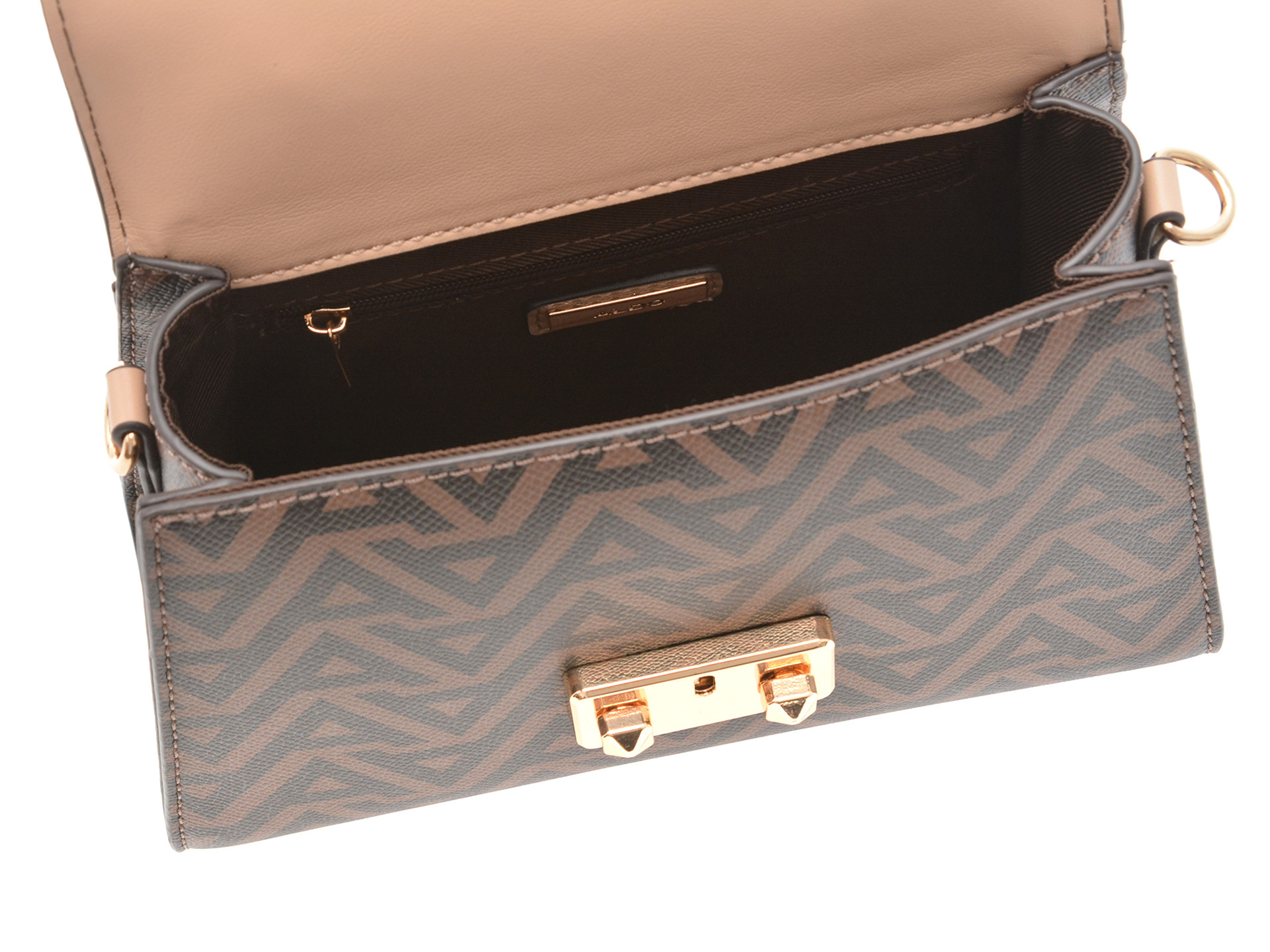 Geanta ALDO maro, CRELLITA 200, din piele ecologica