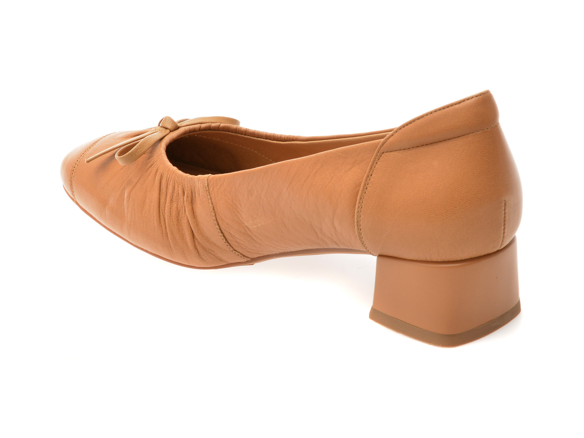 Balerini EPICA bej, 1D5598, din piele naturala