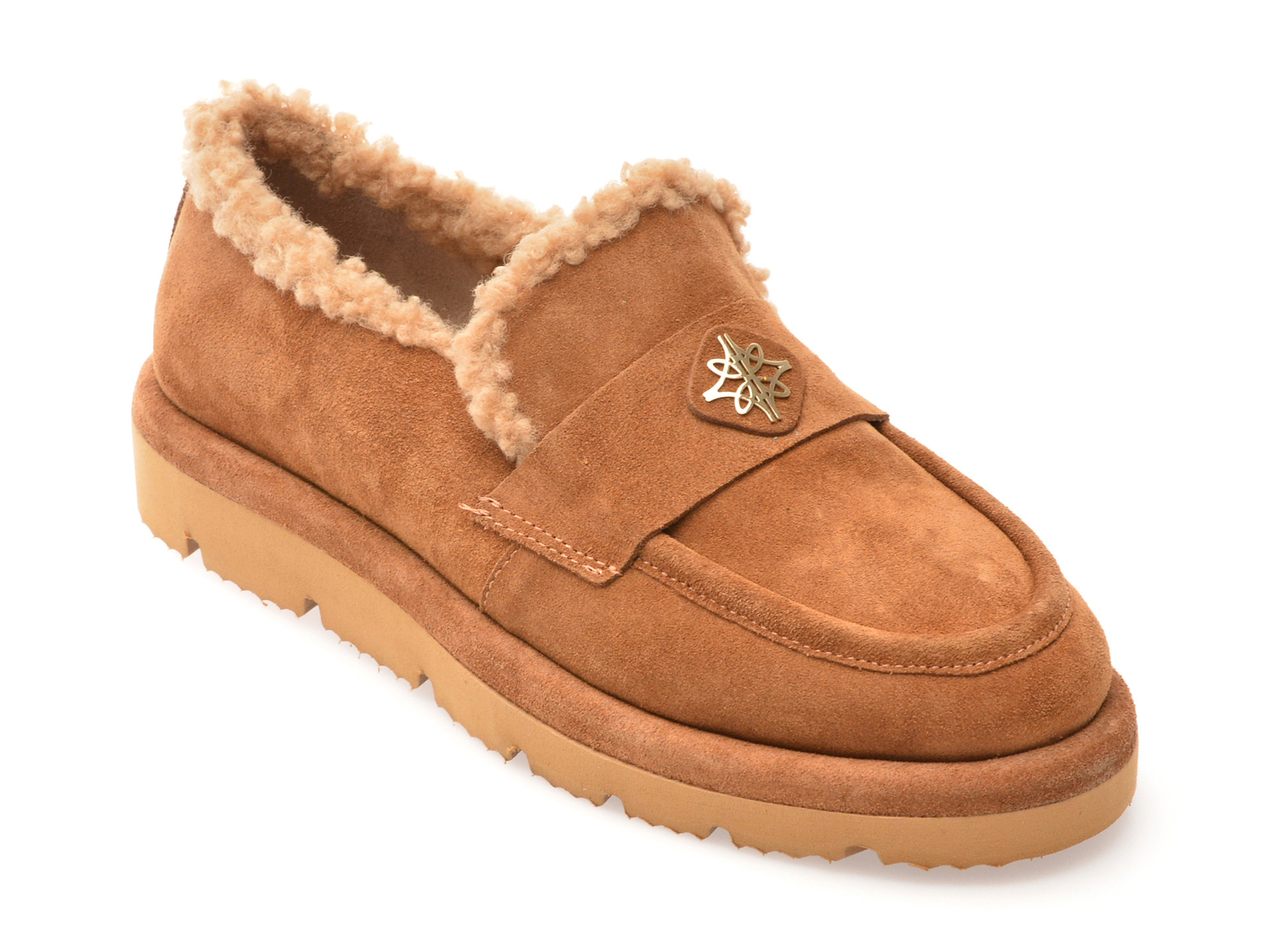 Mocasini EPICA maro, 3642607, din piele intoarsa