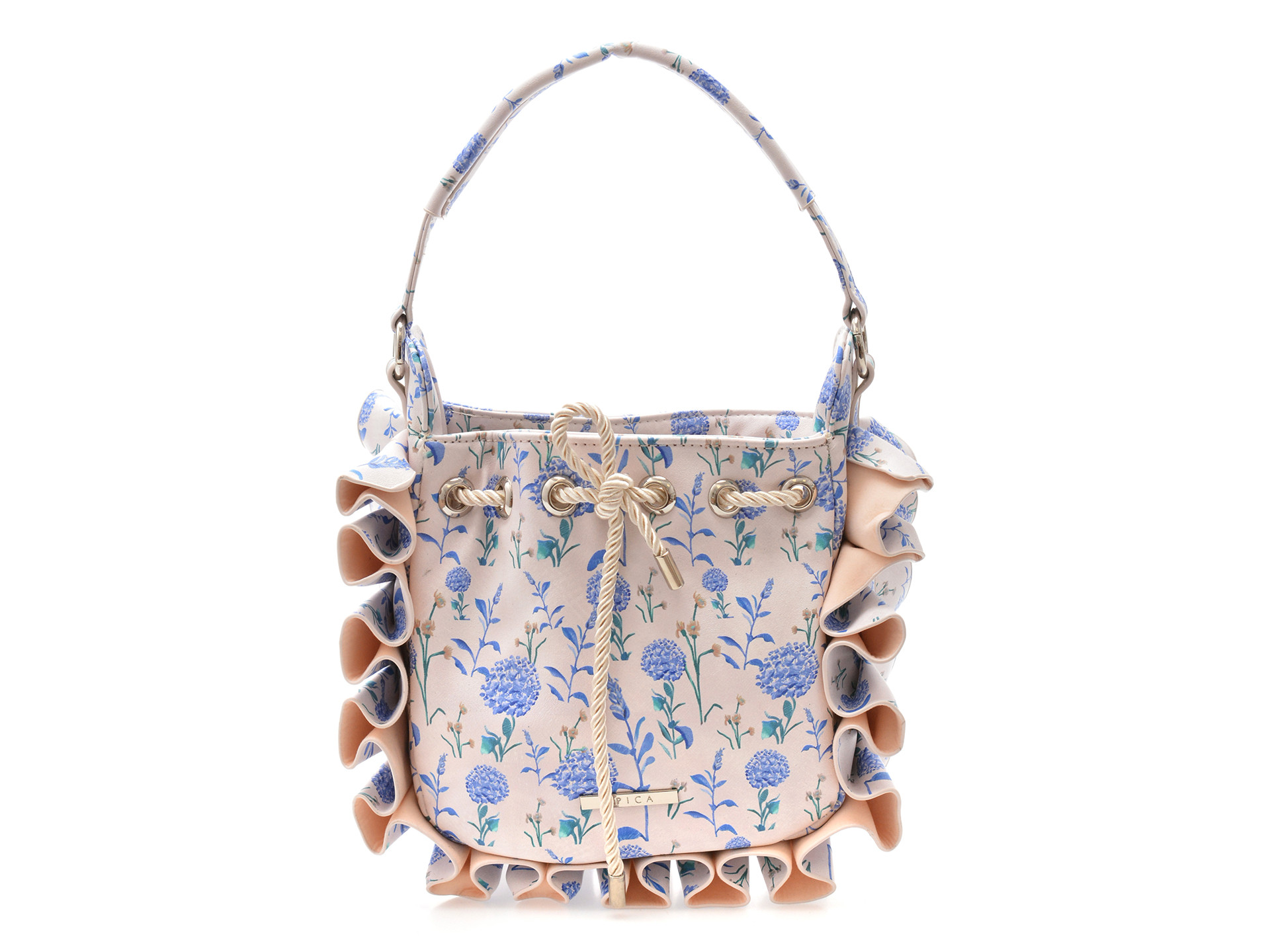 Geanta EPICA albastra, 8023, din piele ecologica