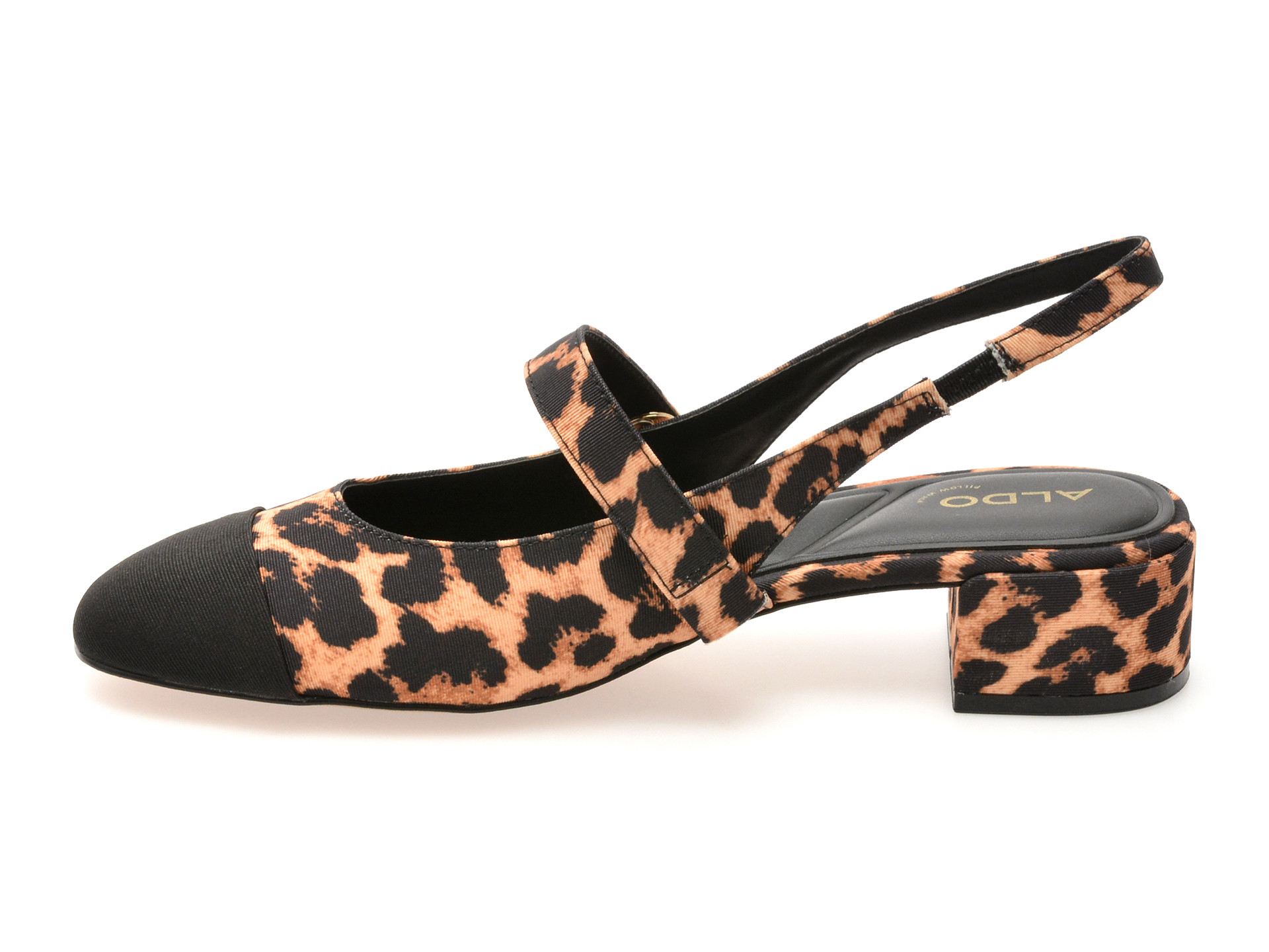 Pantofi ALDO maro, AGATHE 967, din material textil