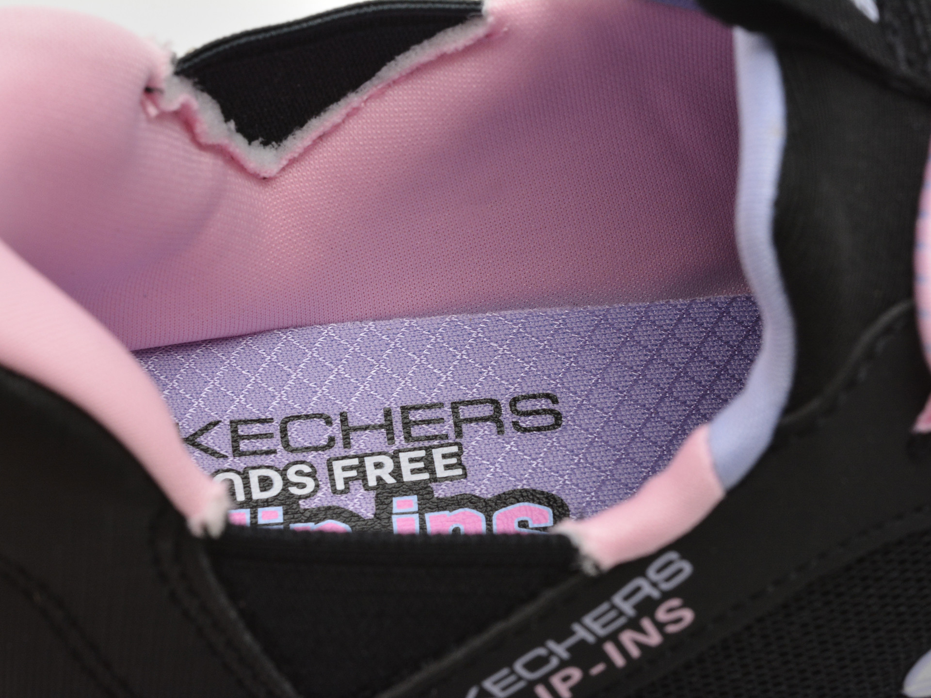 Pantofi sport SKECHERS negri, BOUNDER, din material textil