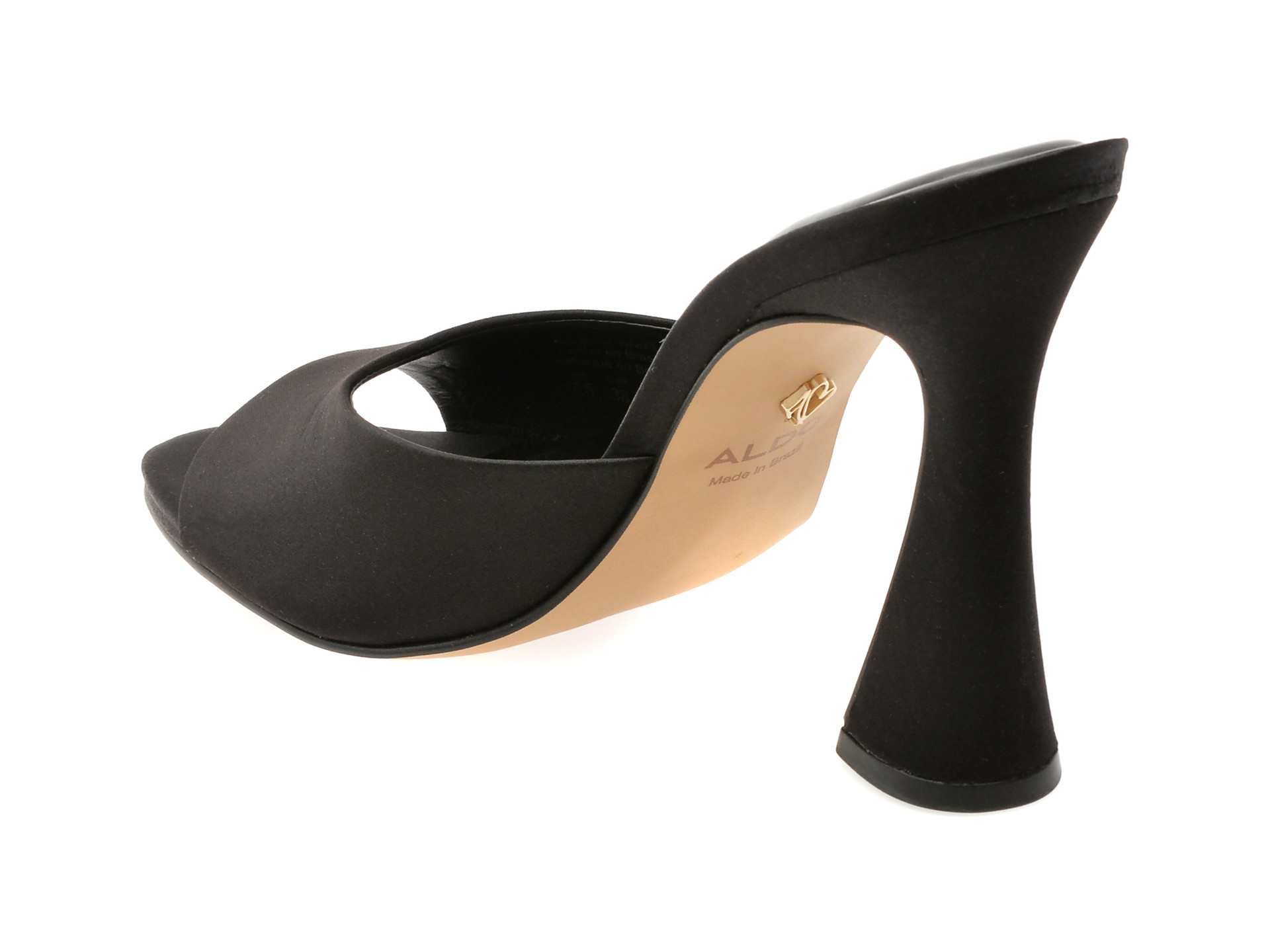 Papuci ALDO negre, RYLEA 001, din material textil