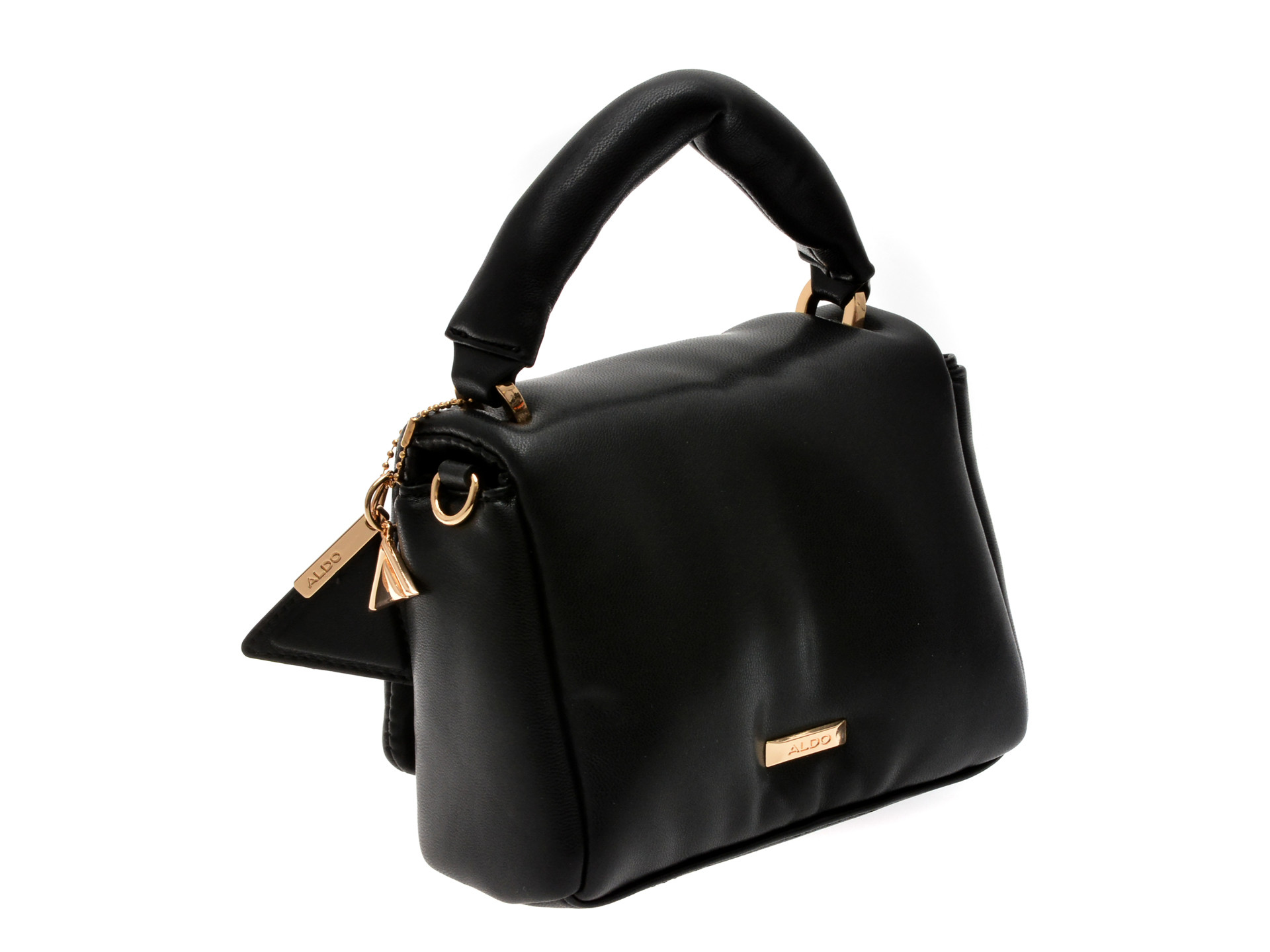 Geanta ALDO neagra, TOPLUXE 006, din piele ecologica