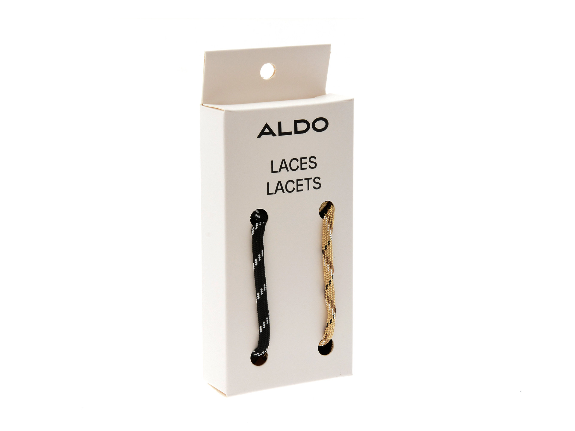 Sireturi ALDO negre, LOOPZ 001, din material textil