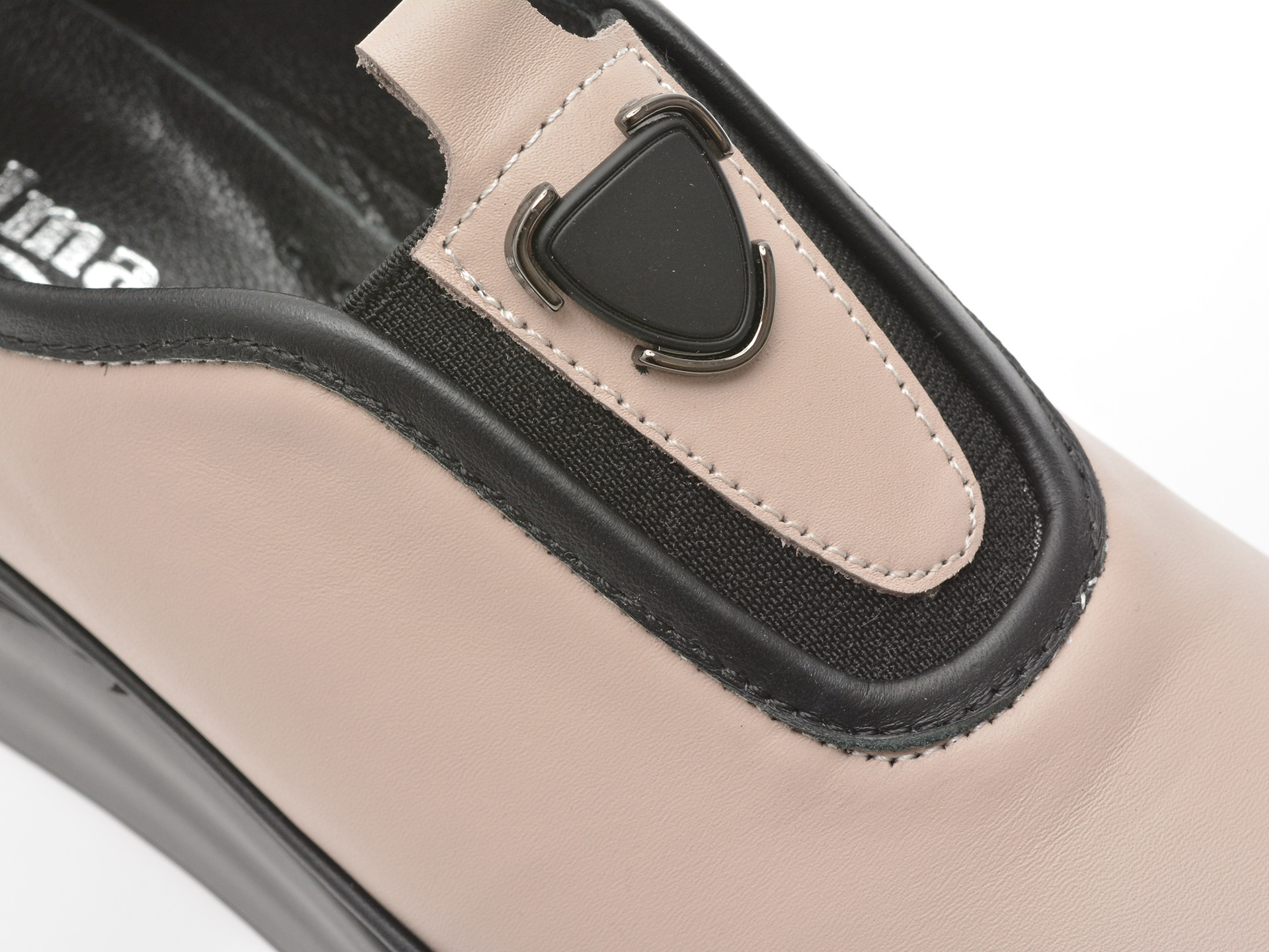 Pantofi IMAGE gri, 1061931, din piele naturala