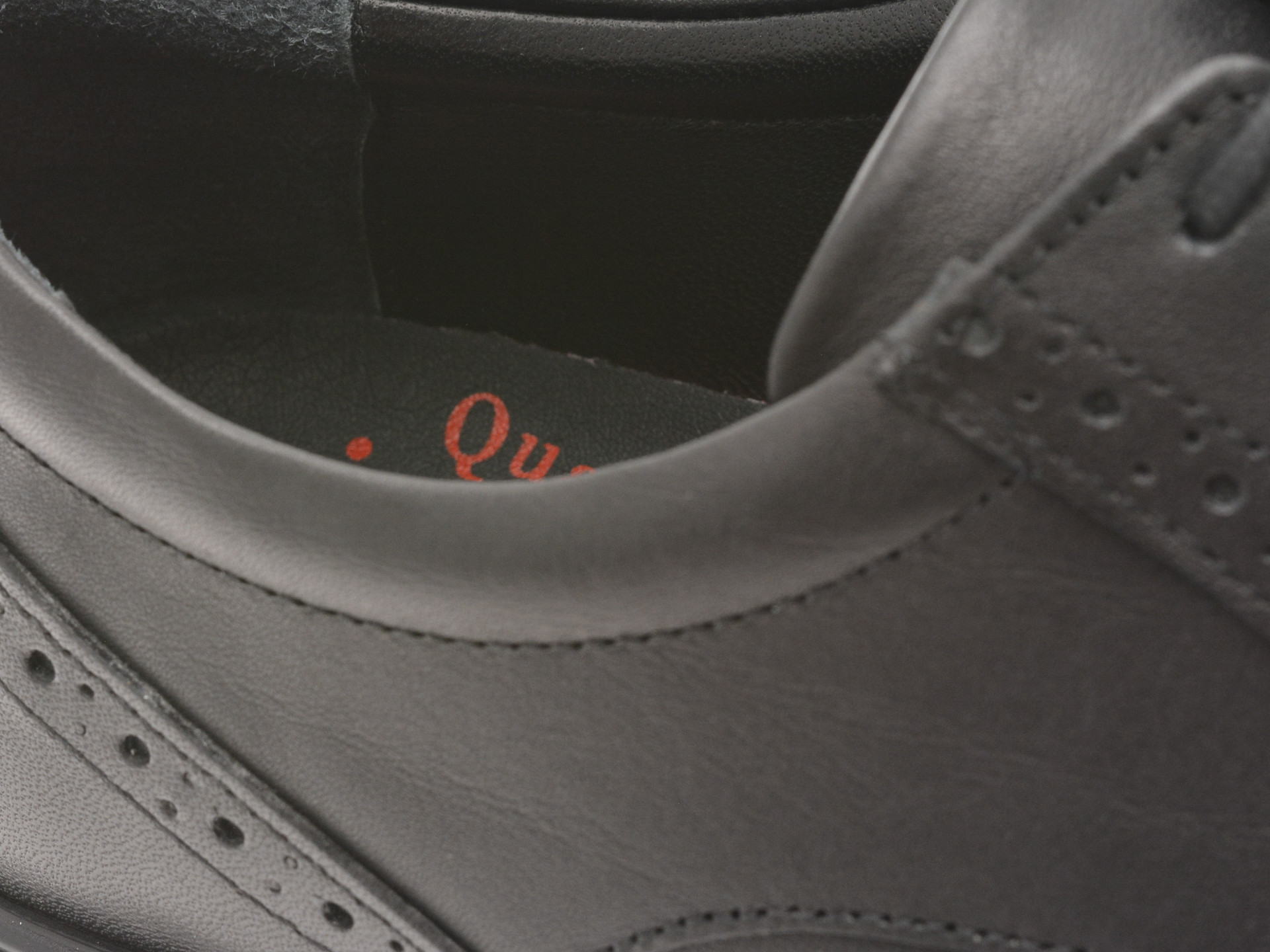 Pantofi eleganti OTTER negri, A63, din piele naturala