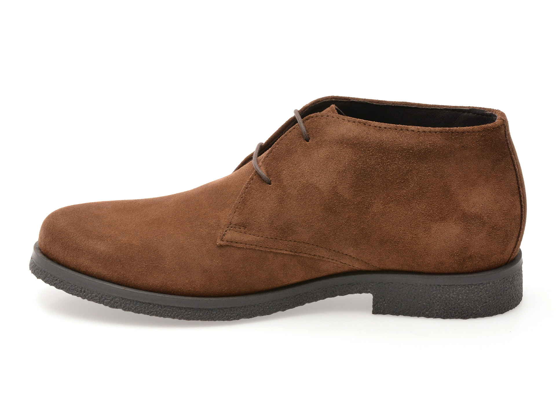 Ghete GEOX maro, U0458A, din piele intoarsa