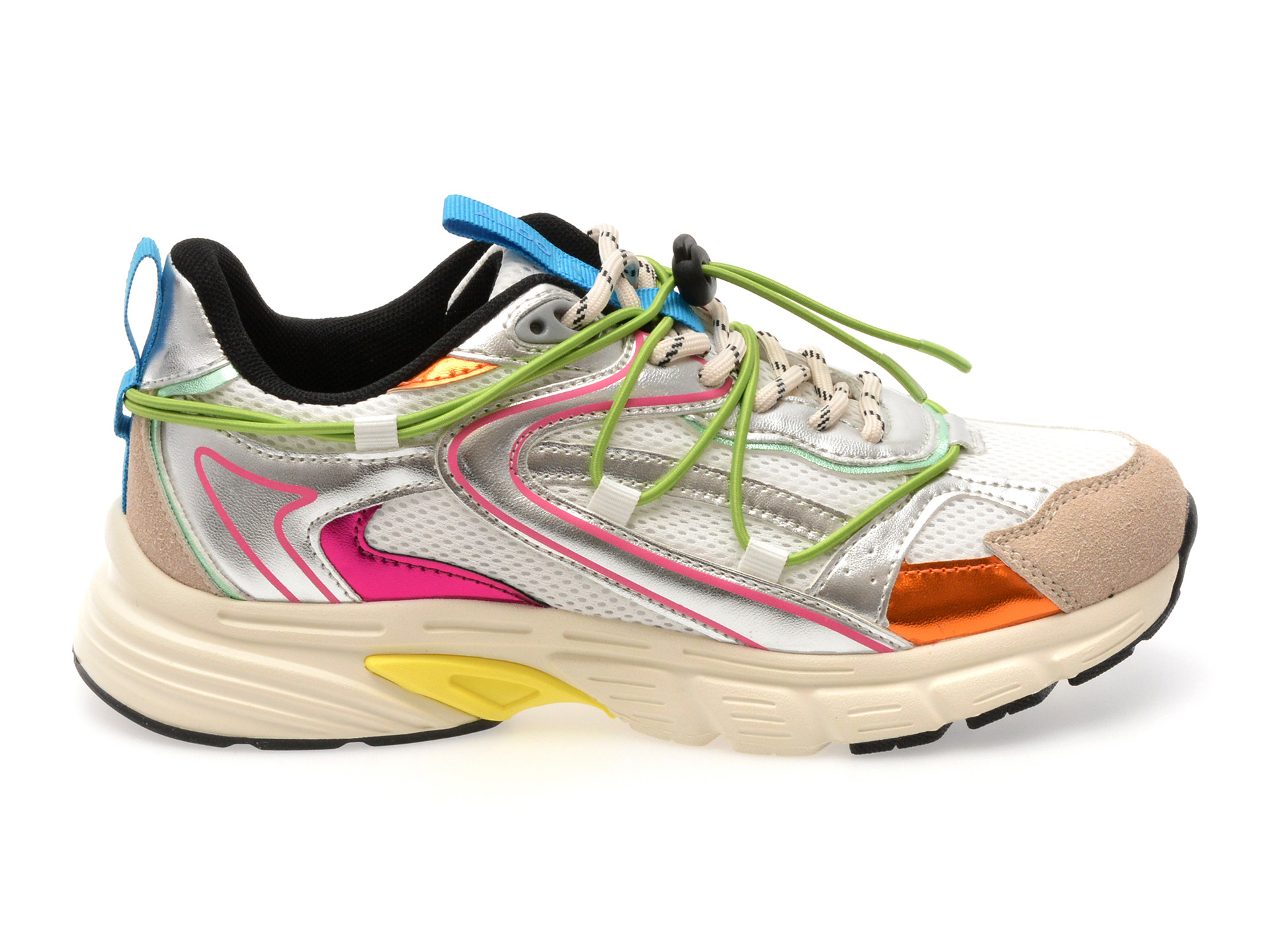 Pantofi sport ALDO albi, CLUBFLY 185, din material textil