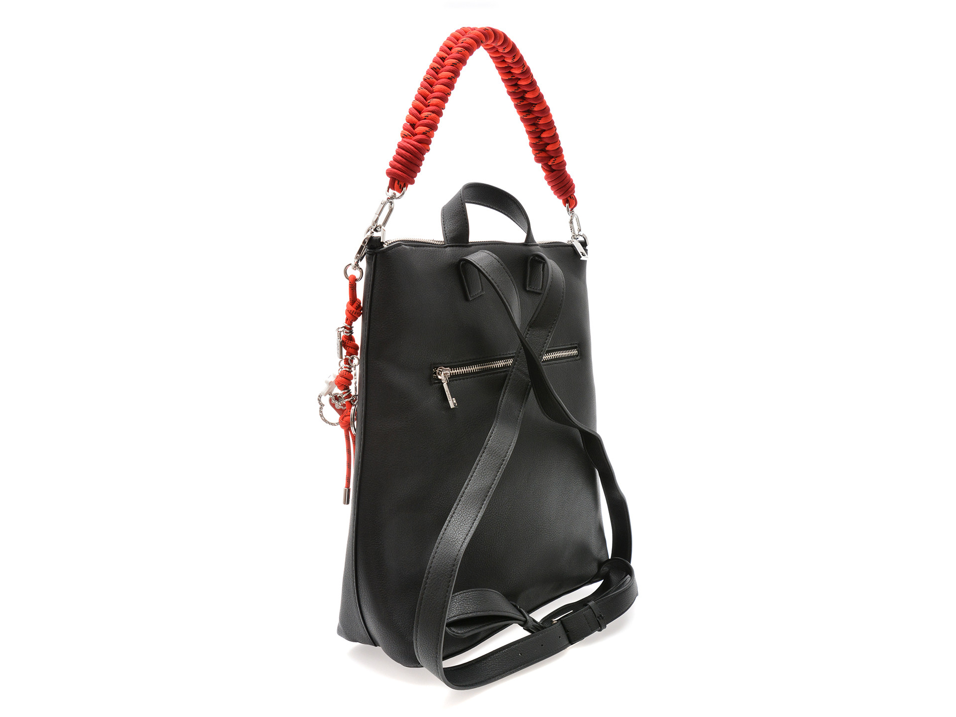 Geanta DESIGUAL negru, WAKP01, din piele ecologica