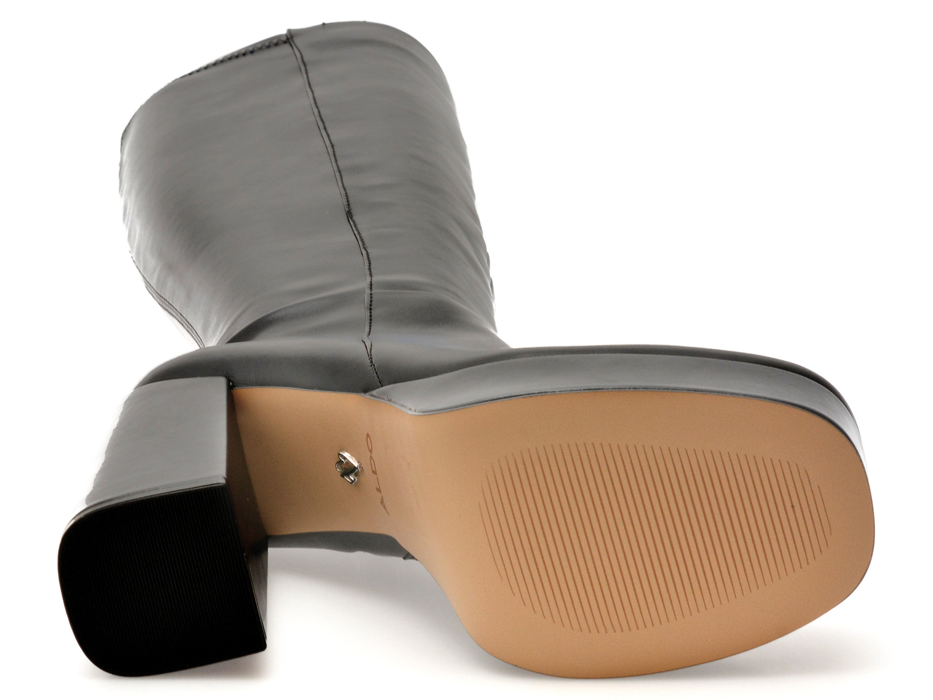 Cizme ALDO negre, ALBIE 001, din piele ecologica