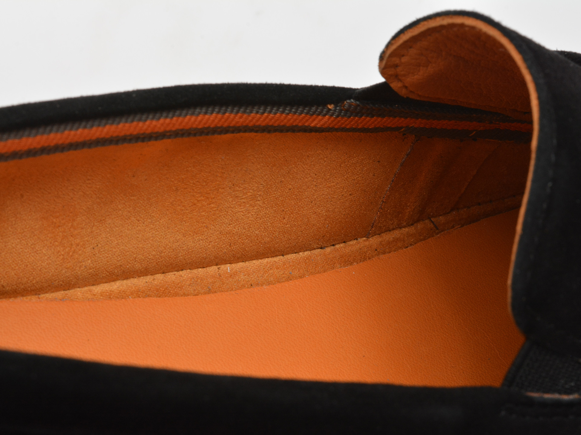 Mocasini EPICA negri, B483, din piele intoarsa