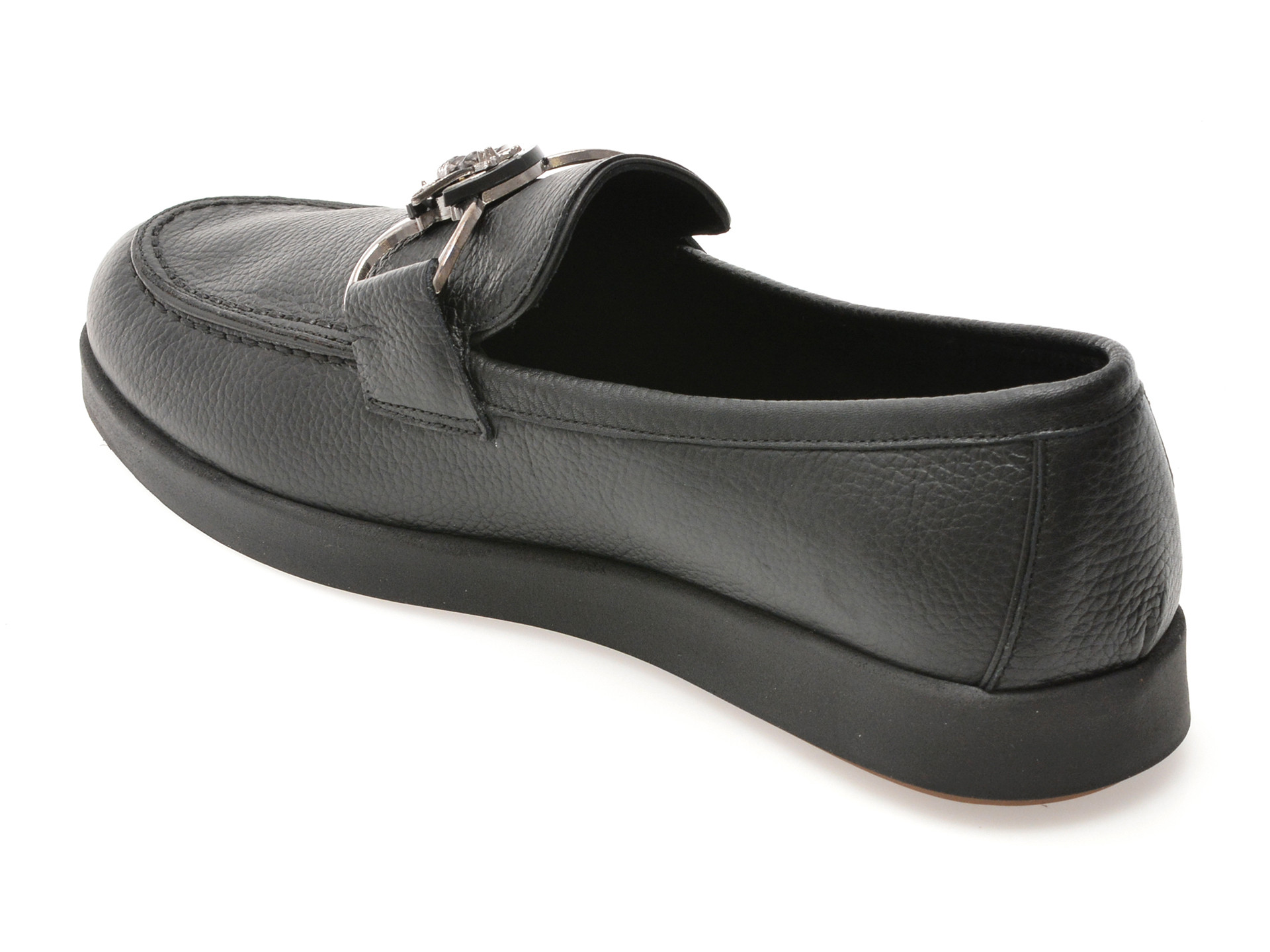 Mocasini EPICA negri, 31110, din piele naturala