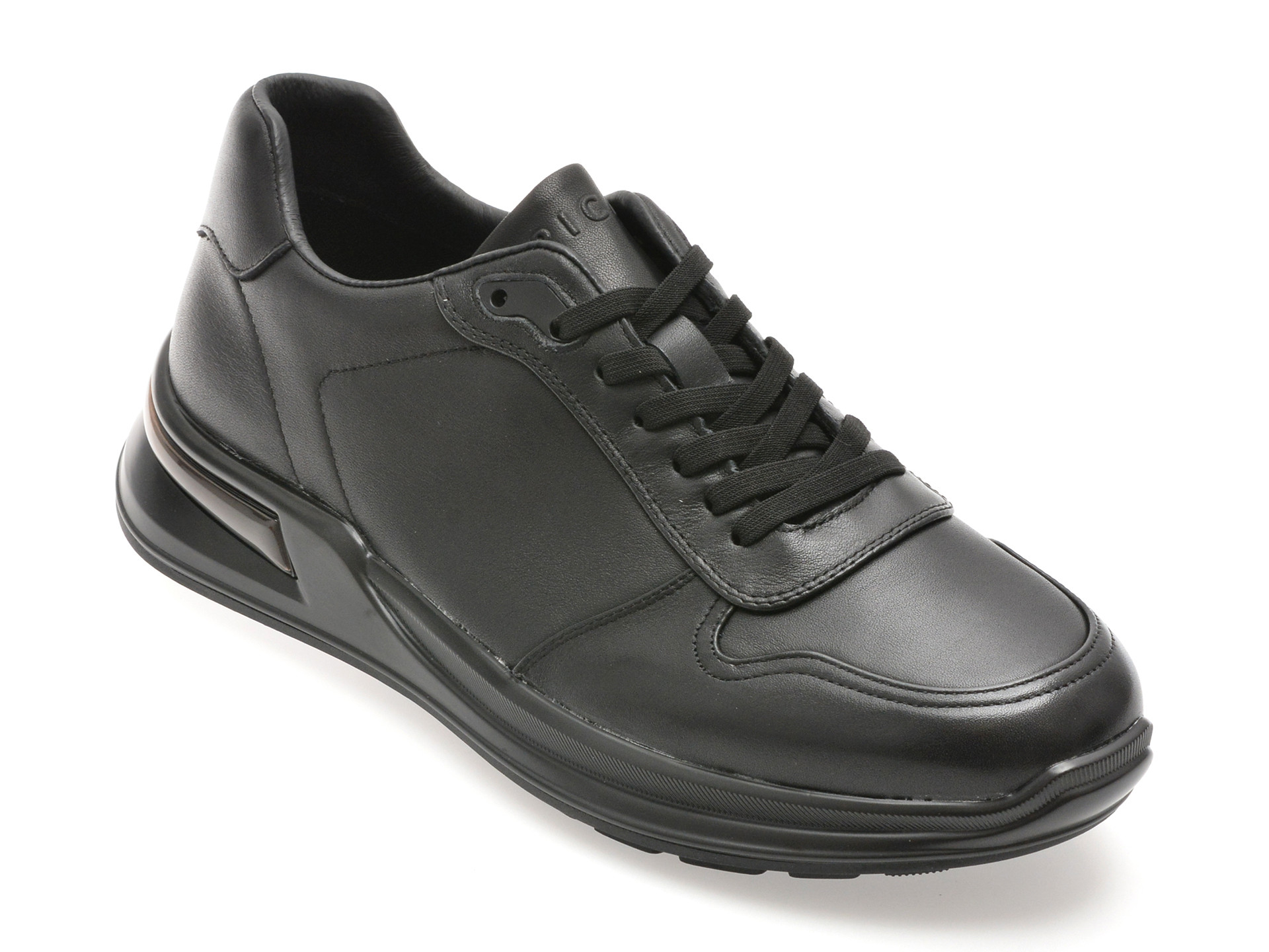 Pantofi sport EPICA negri, 56261, din piele naturala