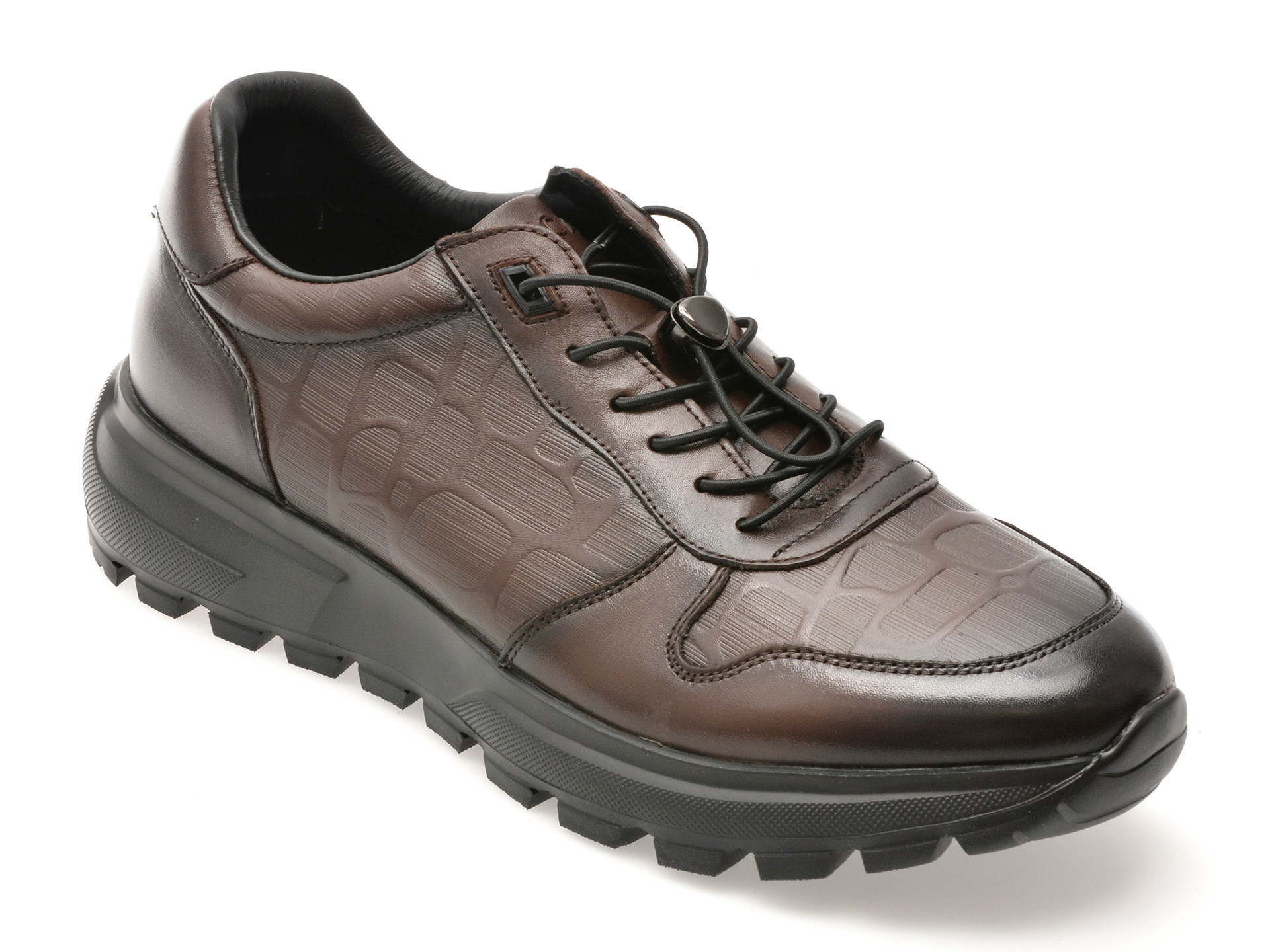 Pantofi sport EPICA maro, 9750, din piele naturala