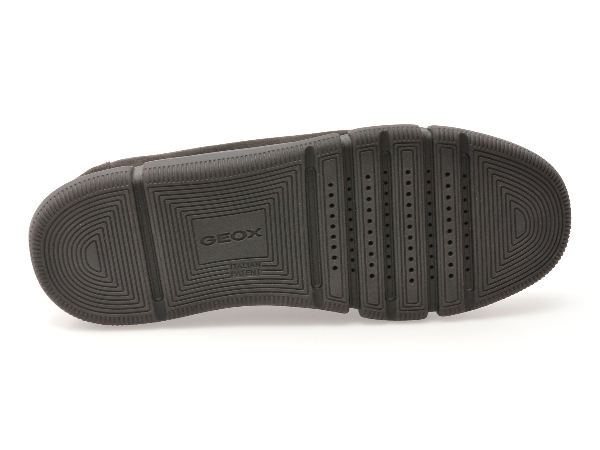 Pantofi sport GEOX negri, D4600A, din piele naturala