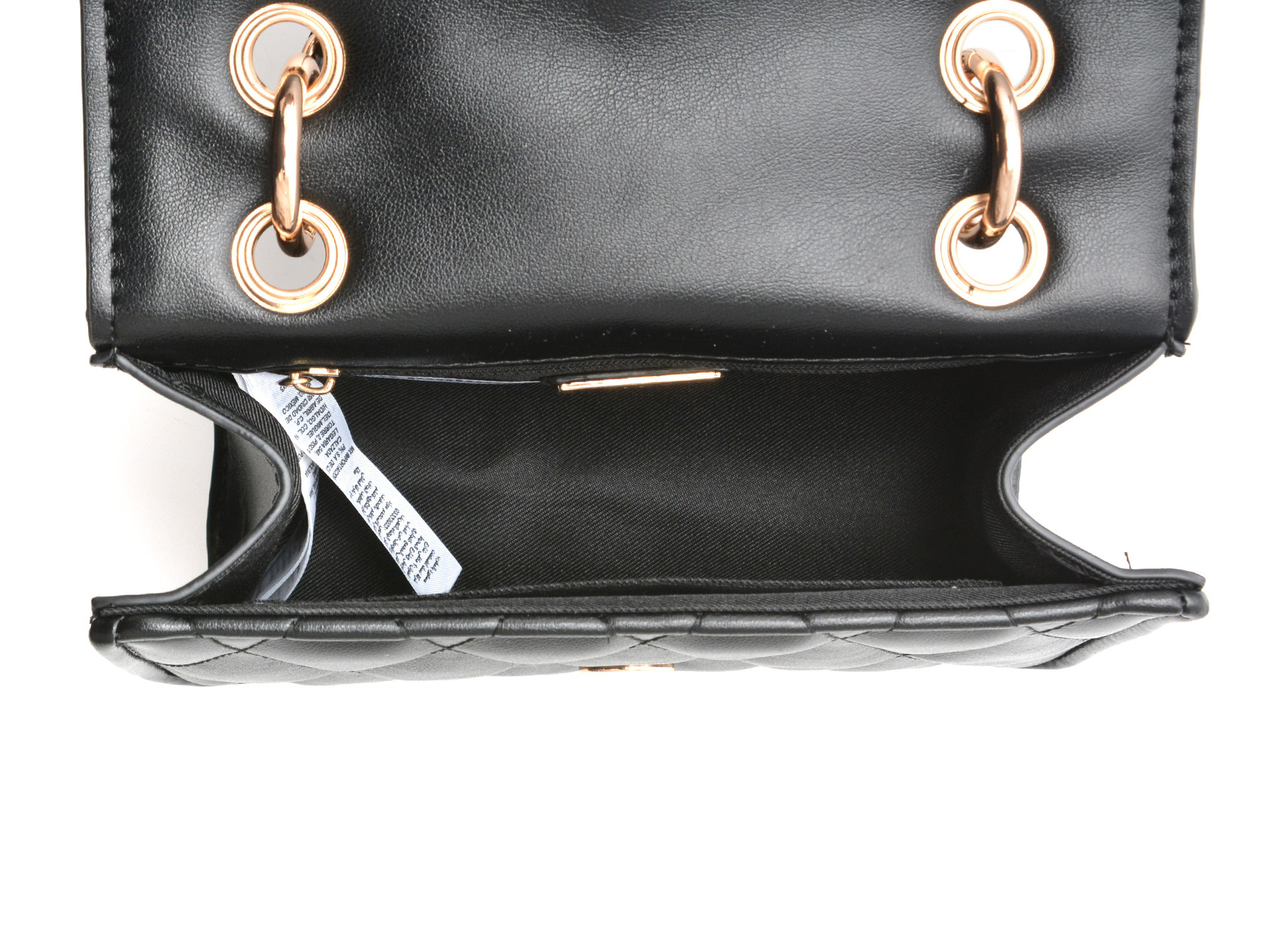 Geanta ALDO neagra, LOUBELLA 001, din piele ecologica