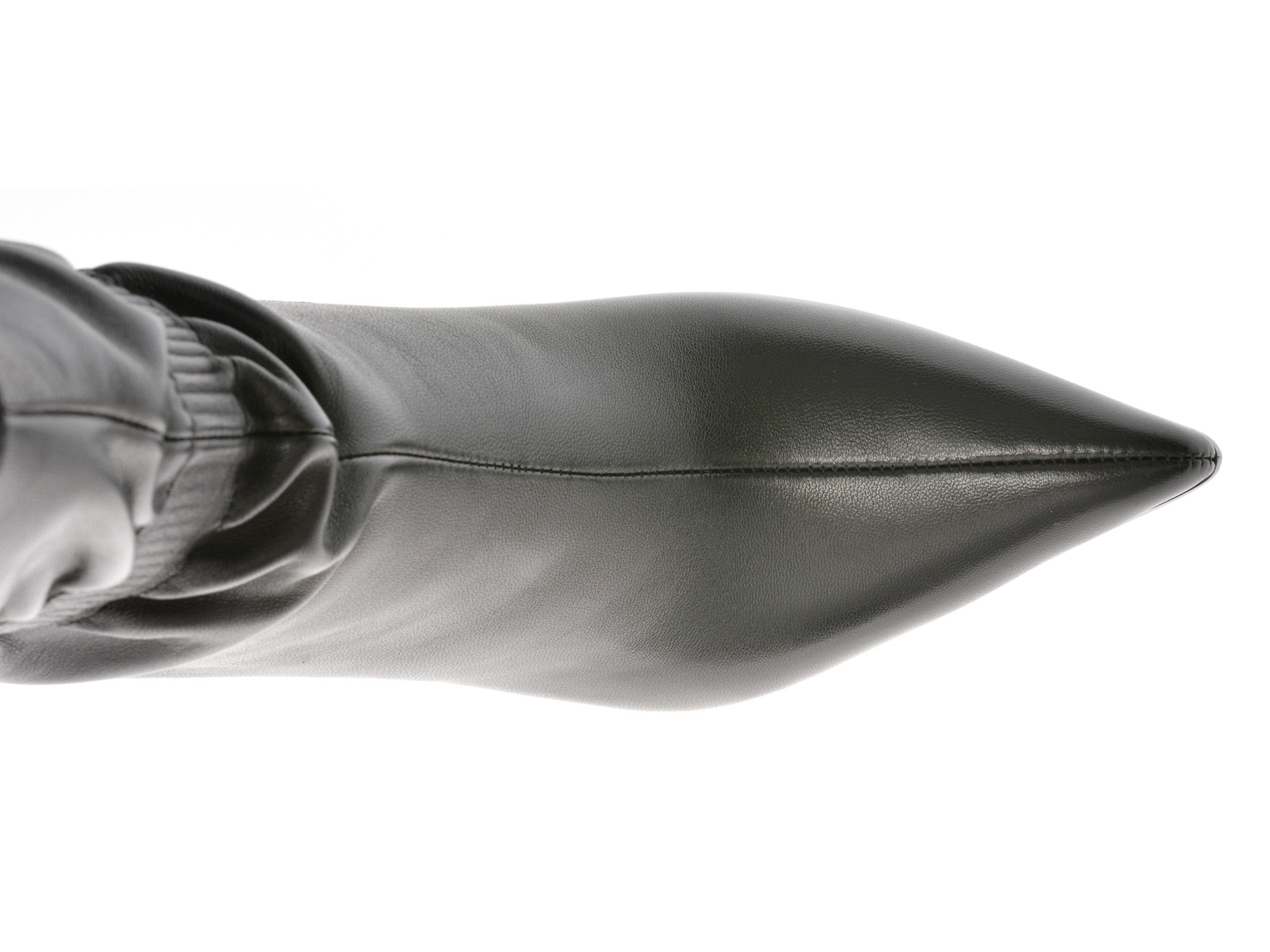 Botine elegante EPICA negre, M5A, din piele naturala