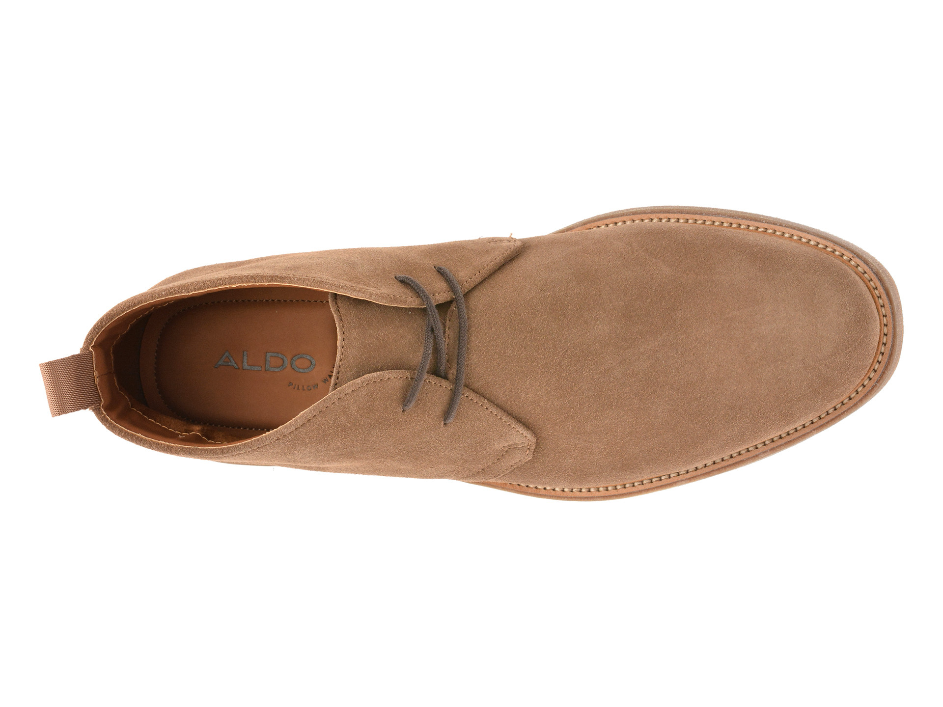 Ghete ALDO maro, JEFREY 204, din piele intoarsa