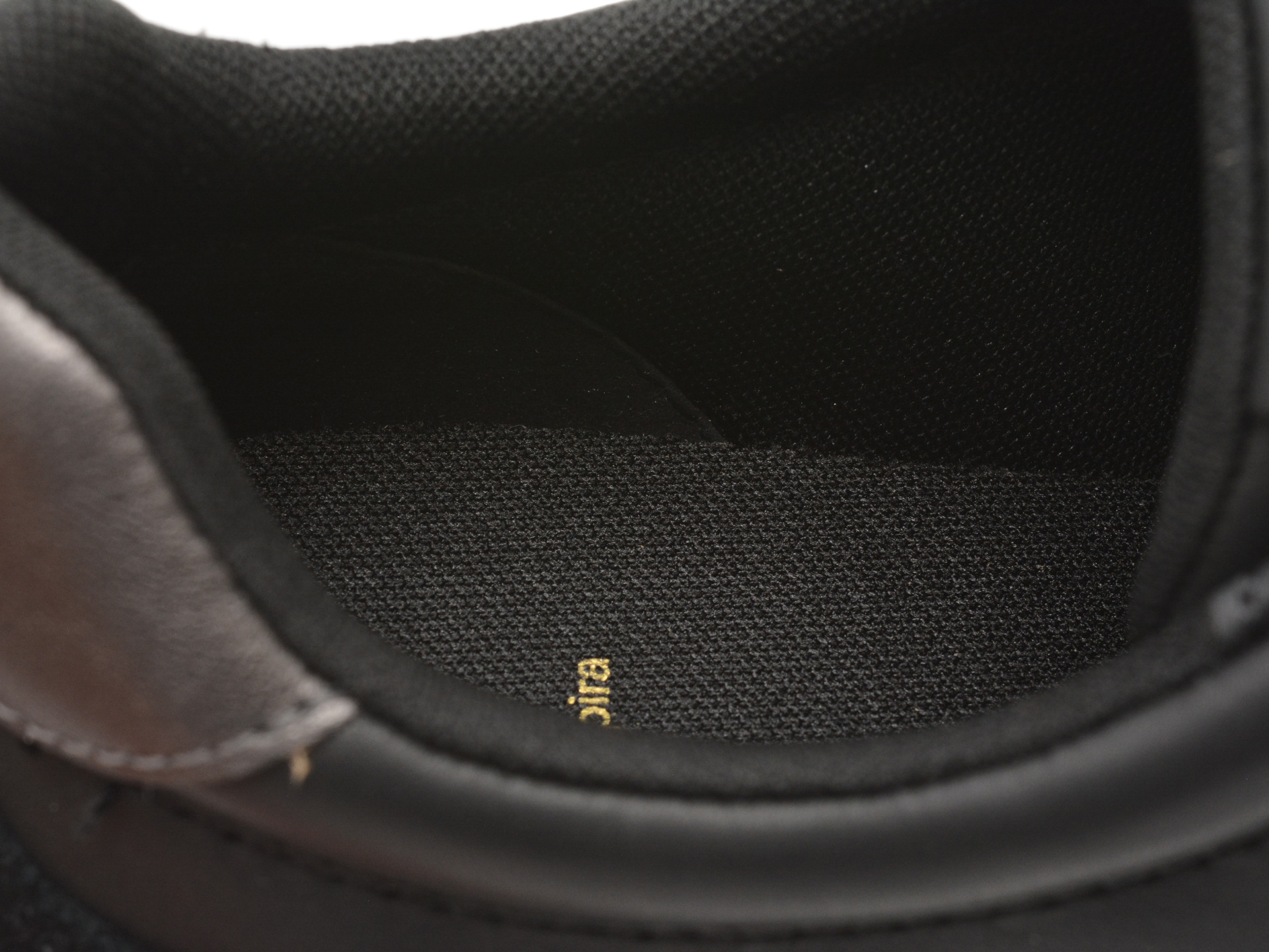 Pantofi sport GEOX negri, D55YPC, din piele naturala