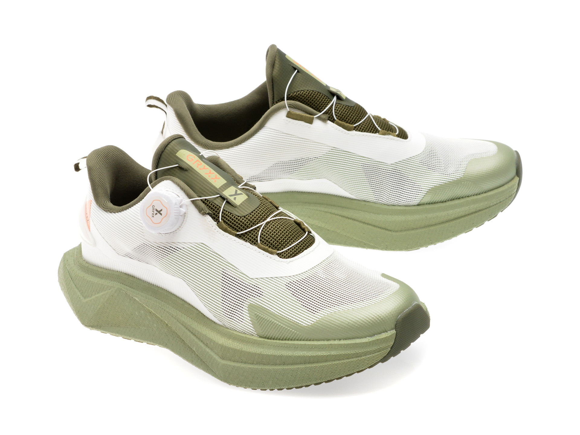 Pantofi sport GRYXX verzi, 24122, din material textil