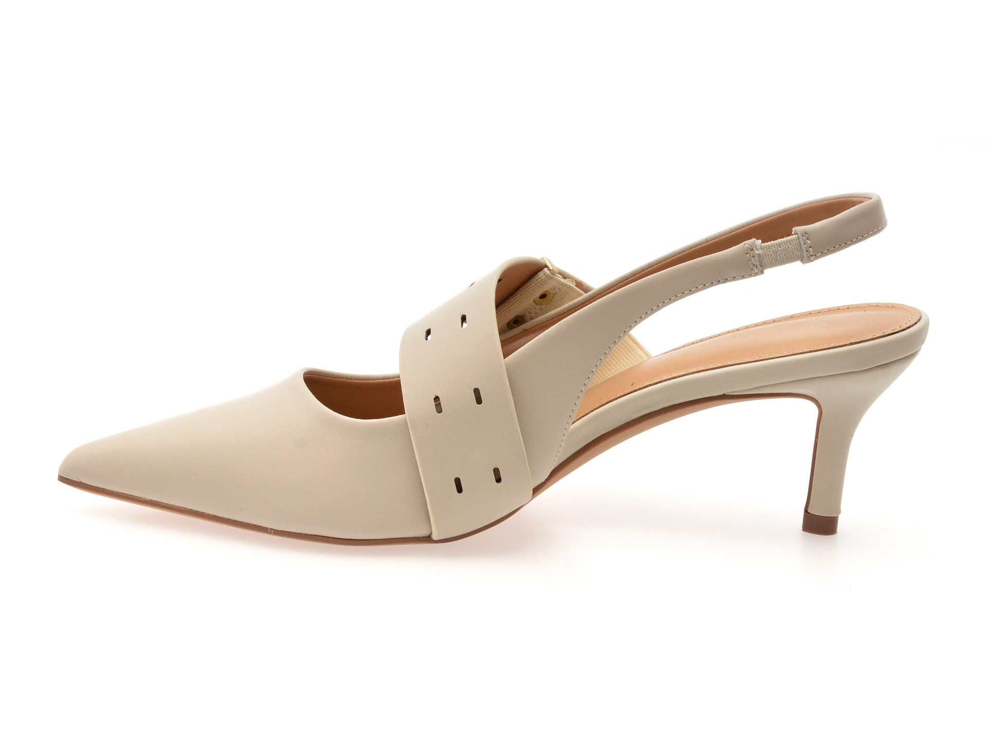 Pantofi eleganti EPICA bej, 101606, din piele naturala