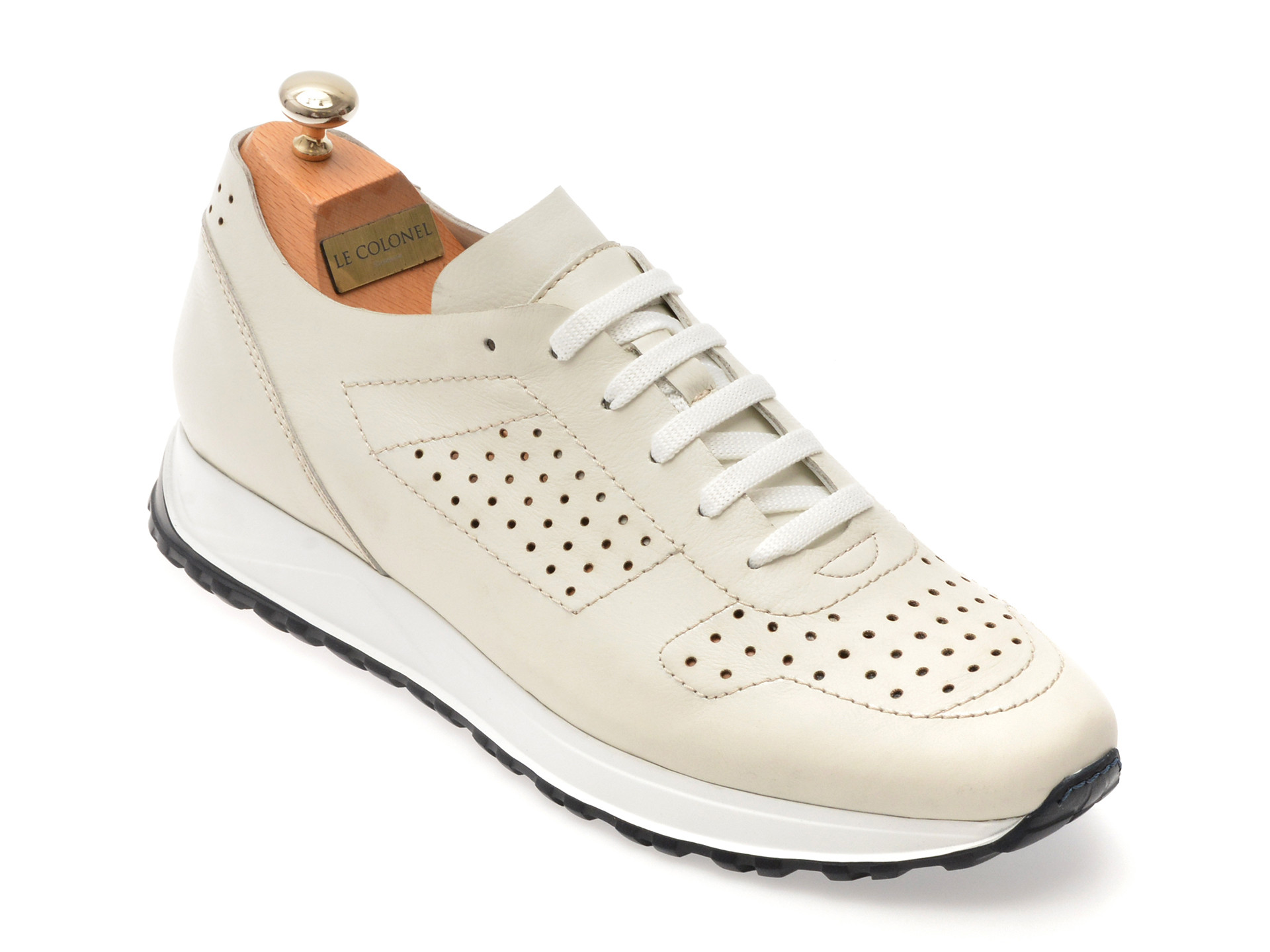 Pantofi sport LE COLONEL bej, 48901, din piele naturala