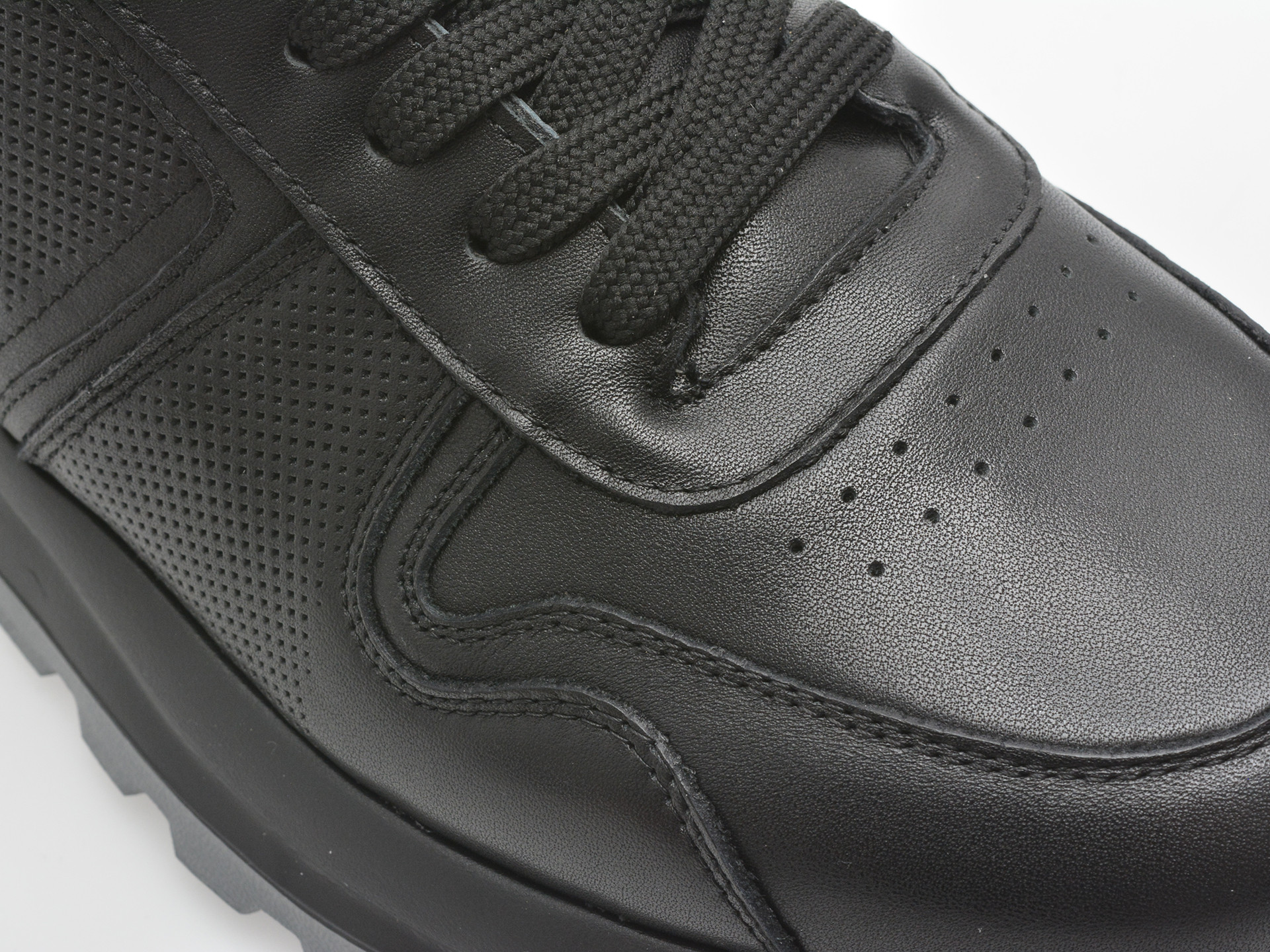 Pantofi sport EPICA negri, 5739, din piele naturala