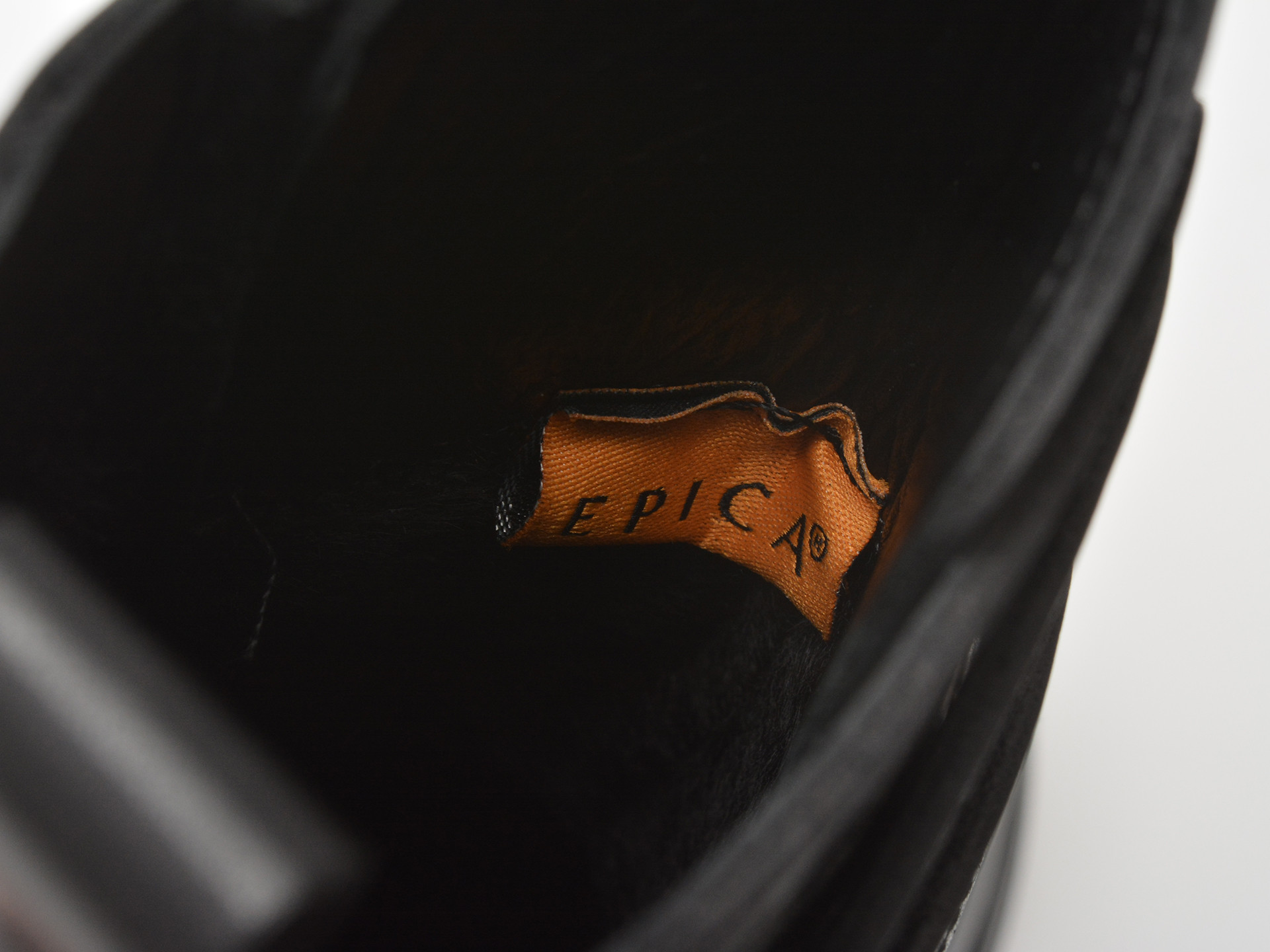 Ghete EPICA negre, 1504255, din piele naturala