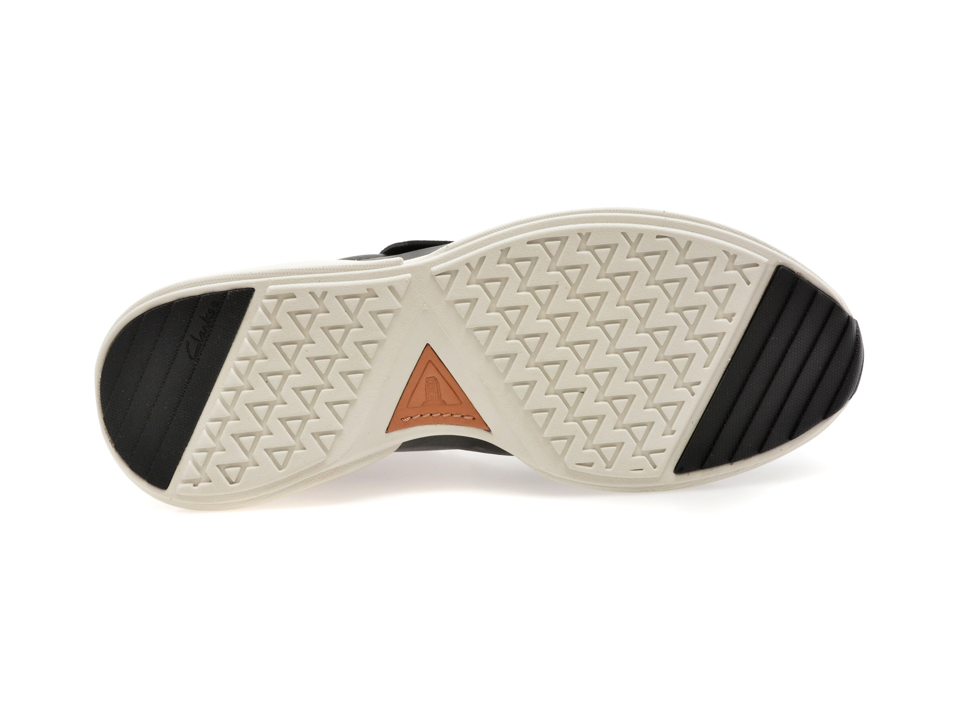 Pantofi sport CLARKS negri, CRAFT PACE, din piele naturala