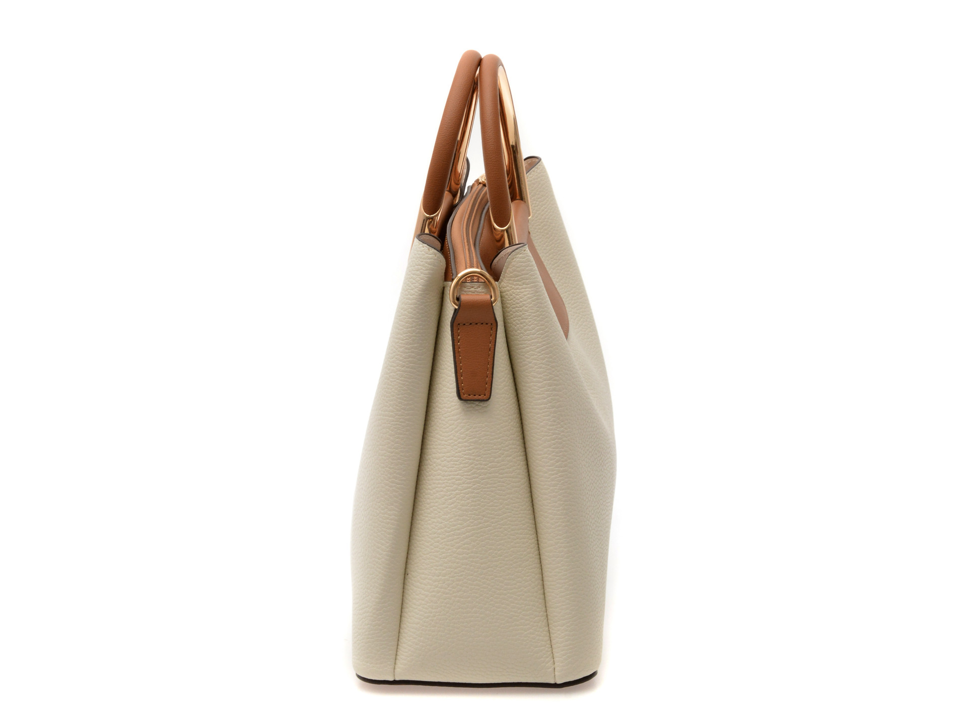 Geanta ALDO alba, SLOANA 920, din piele ecologica