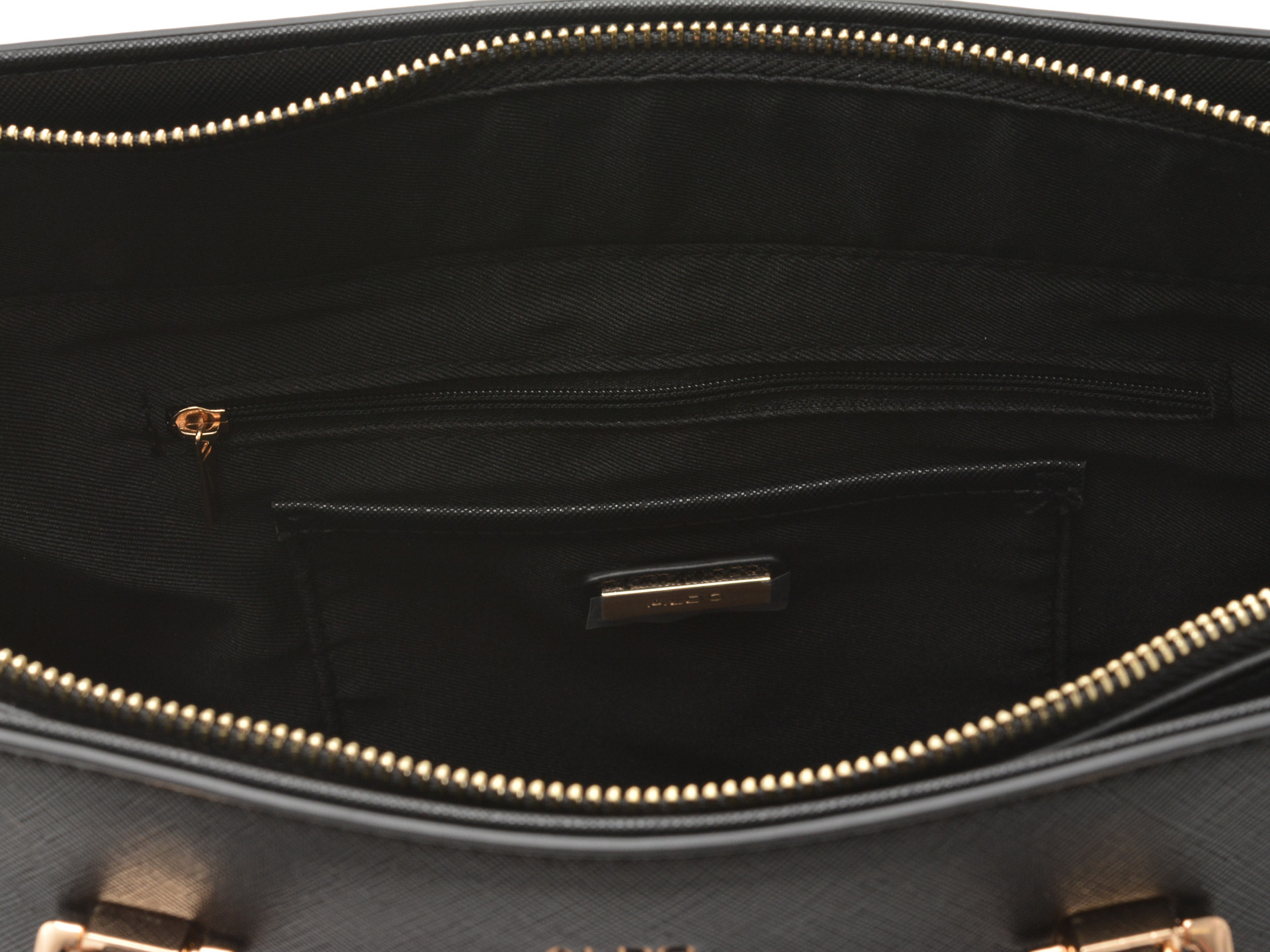 Geanta ALDO neagra, WINTA 001, din piele ecologica