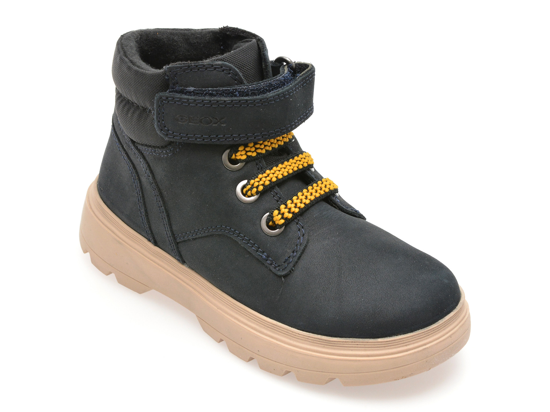 Ghete GEOX bleumarin, B4662B, din nabuc