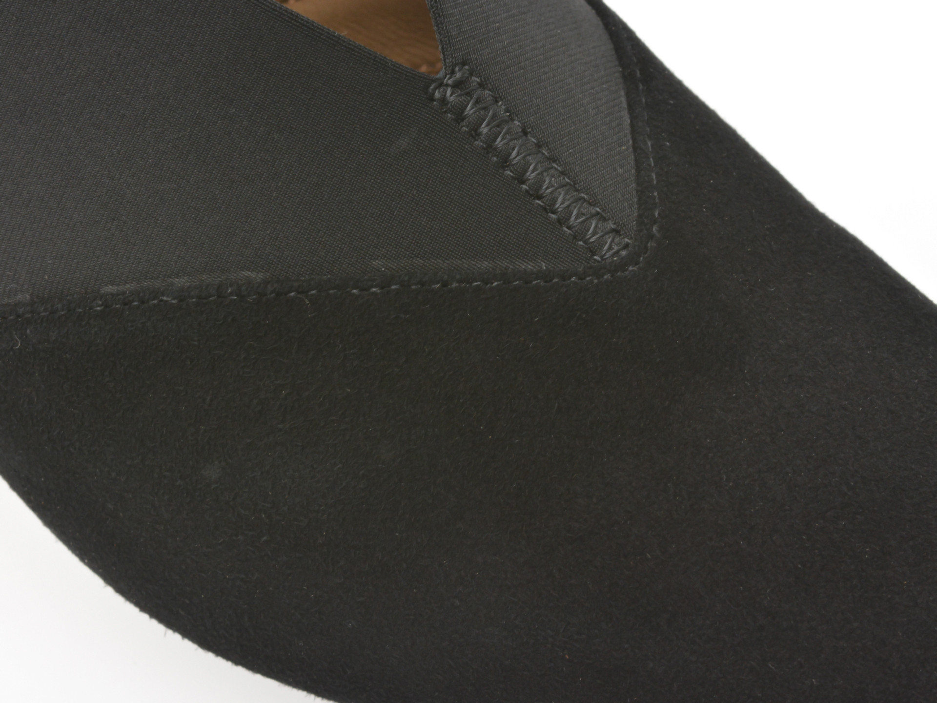 Pantofi eleganti EPICA negri, 3D7535, din piele intoarsa