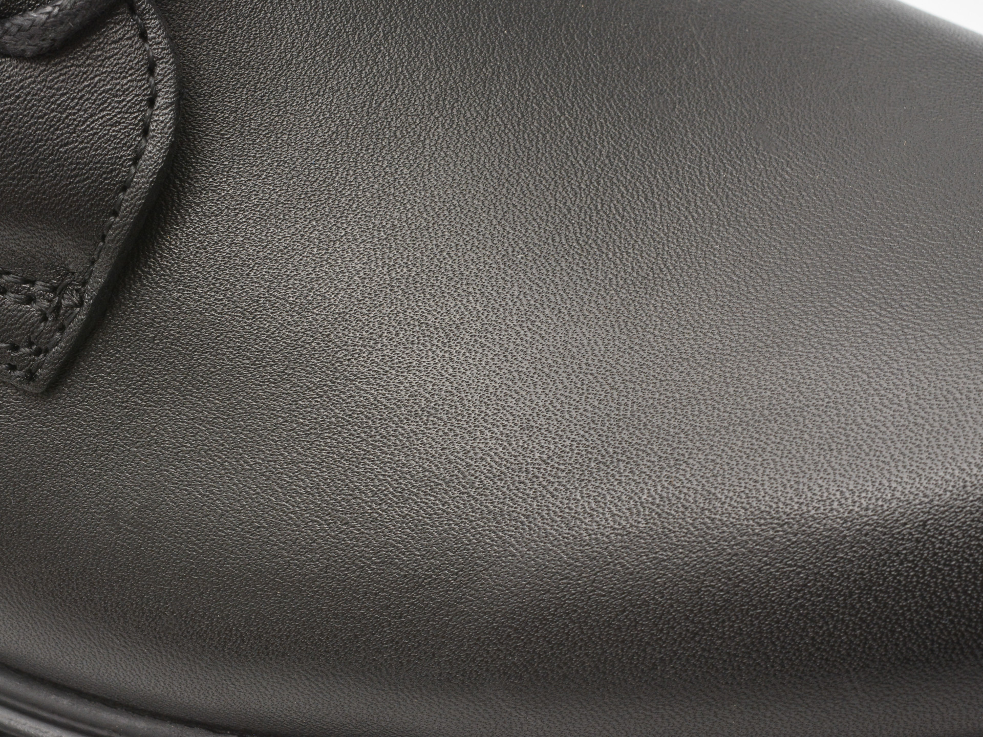 Ghete elegante OTTER negre, A65, din piele naturala