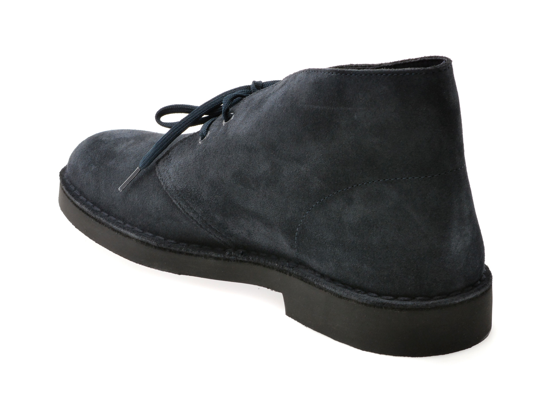 Ghete CLARKS bleumarin, DESERT BT EVO, din piele intoarsa