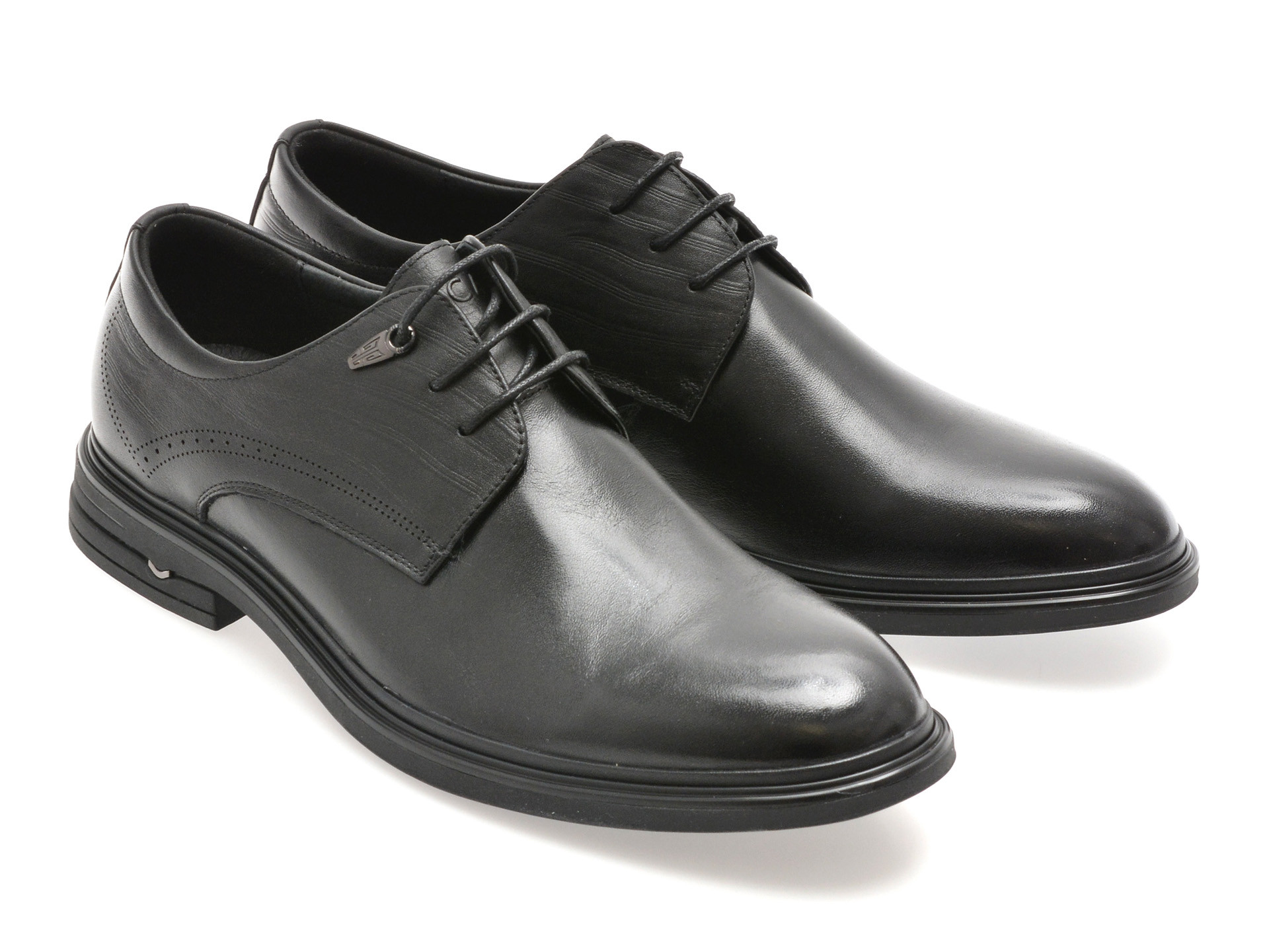 Pantofi eleganti EPICA negri, 37321, din piele naturala