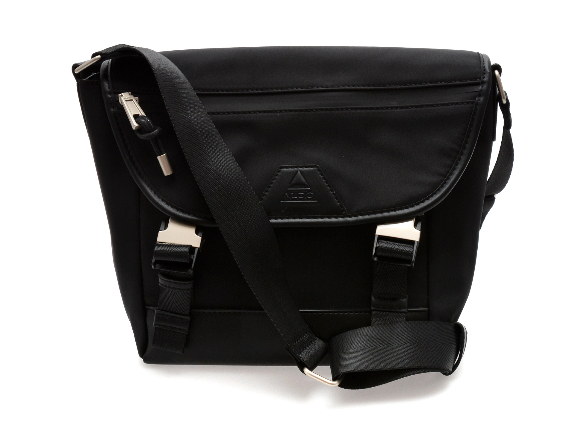 Geanta ALDO neagra, MELINNOR 008, din material textil