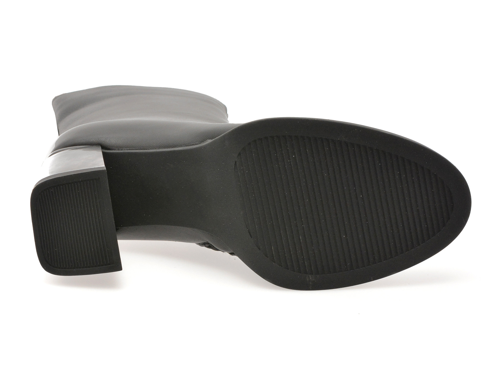 Botine EPICA negre, 2392, din piele naturala