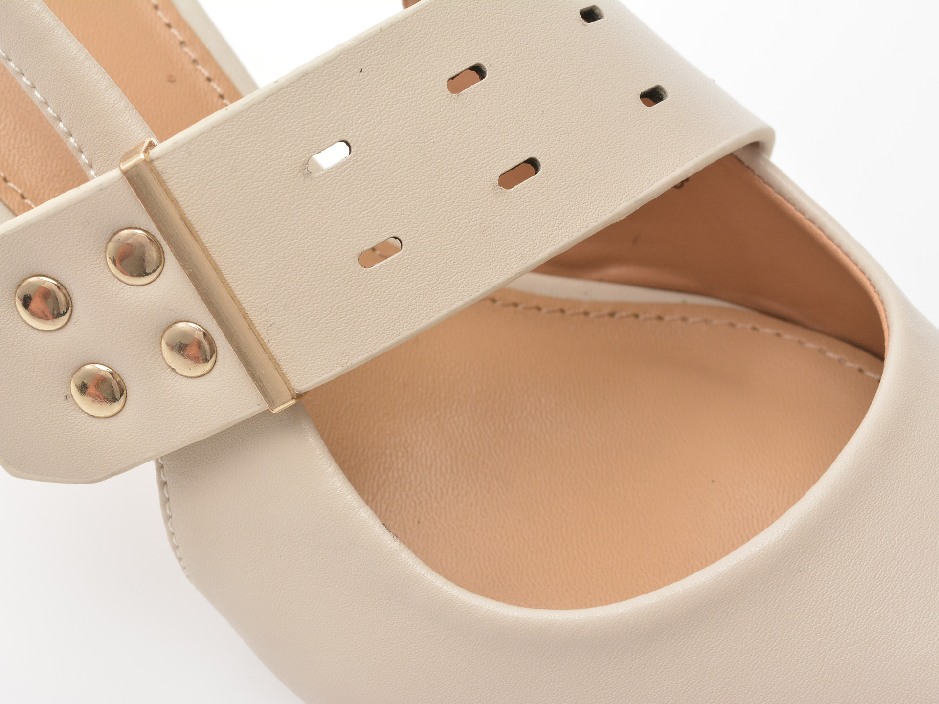 Pantofi eleganti EPICA bej, 101606, din piele naturala