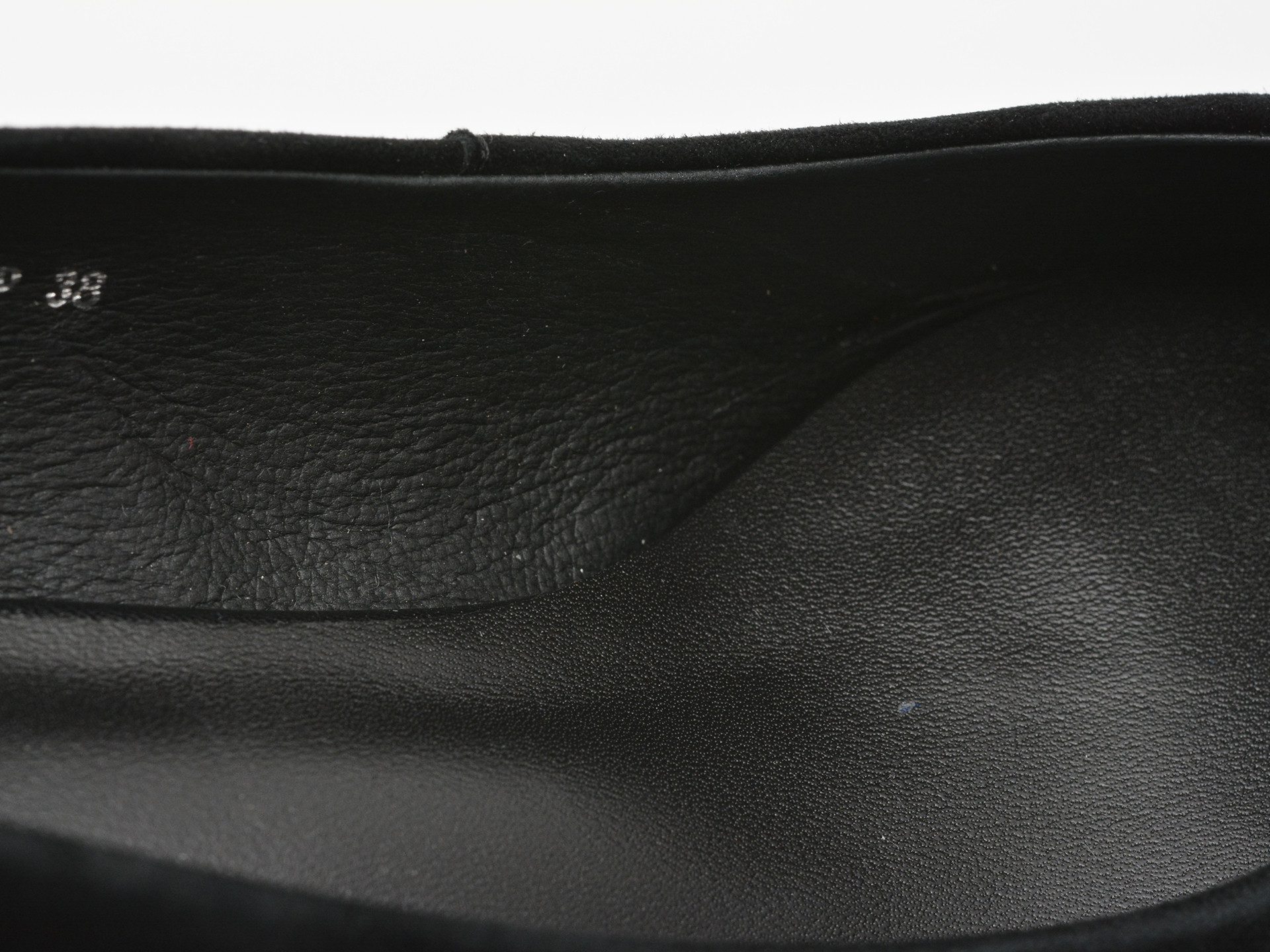 Pantofi EPICA negri, B232, din piele intoarsa