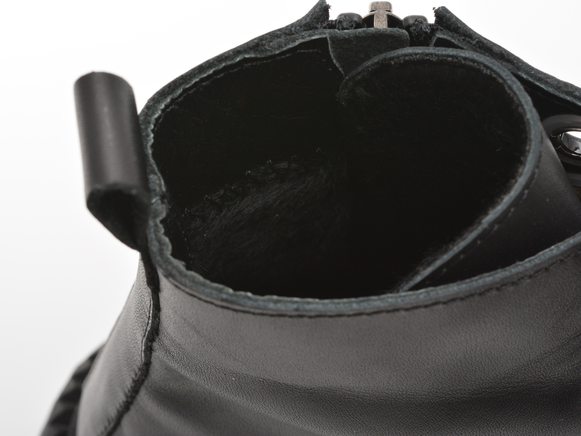 Ghete EPICA negre, 4770030, din piele naturala