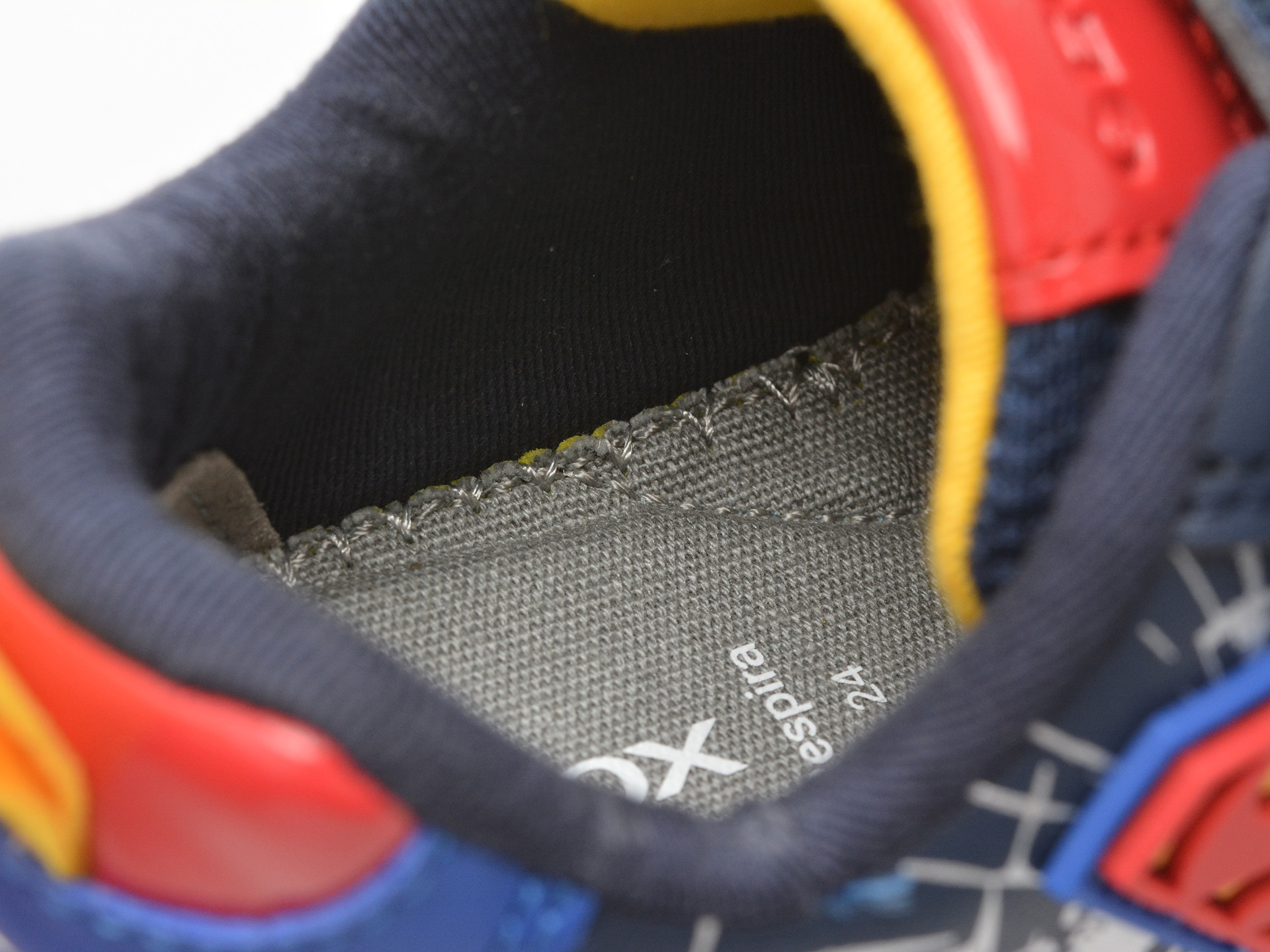 Pantofi sport GEOX bleumarin, B565ZB, din piele ecologica