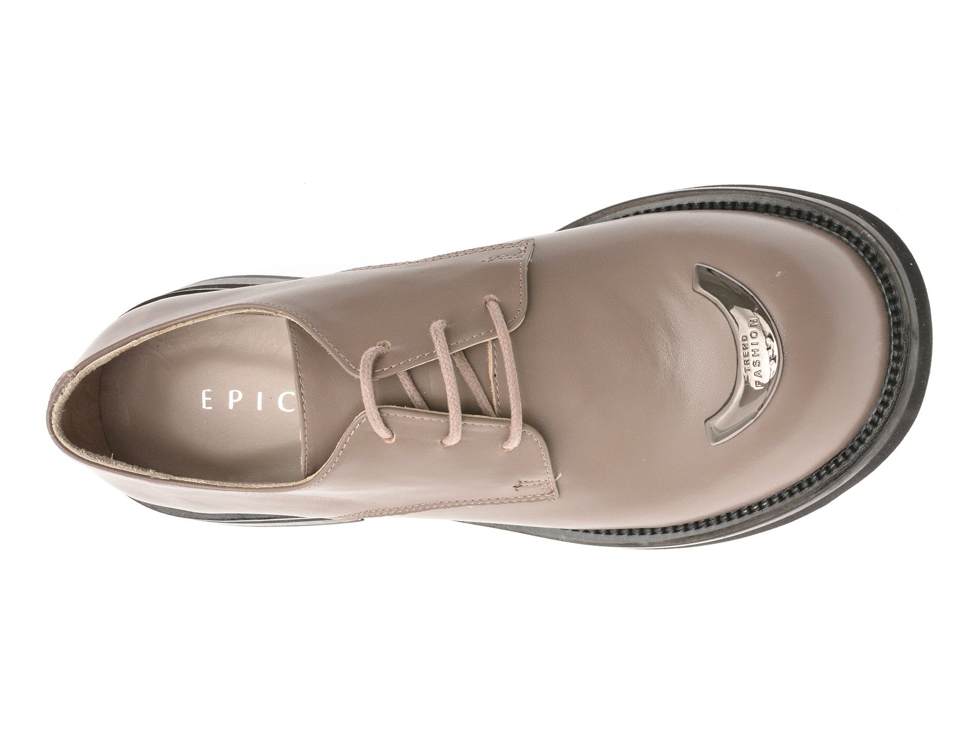 Pantofi EPICA gri, 2157221, din piele naturala