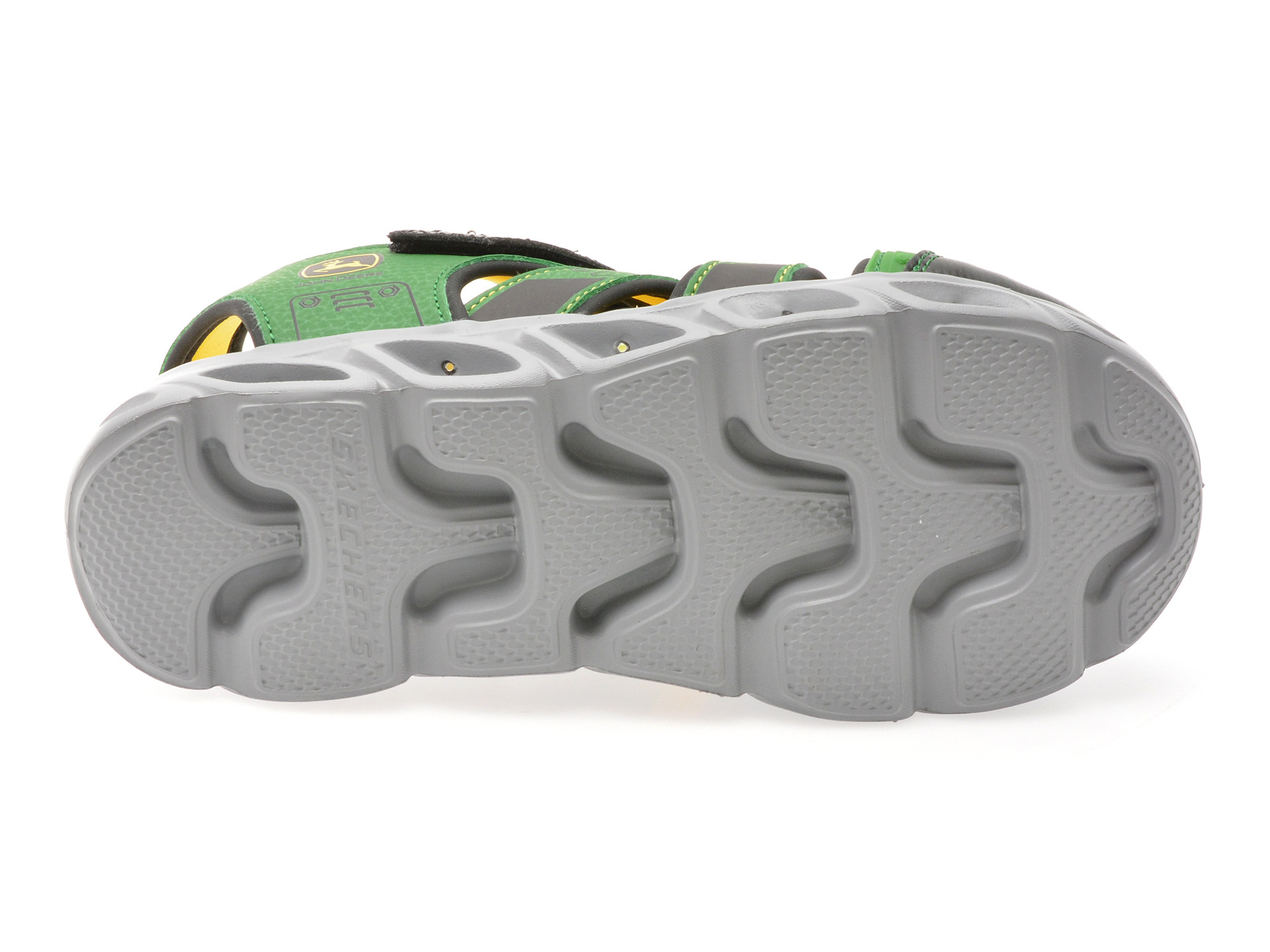 Pantofi sport SKECHERS verzi, HYPNO-SPLASH, din piele ecologica