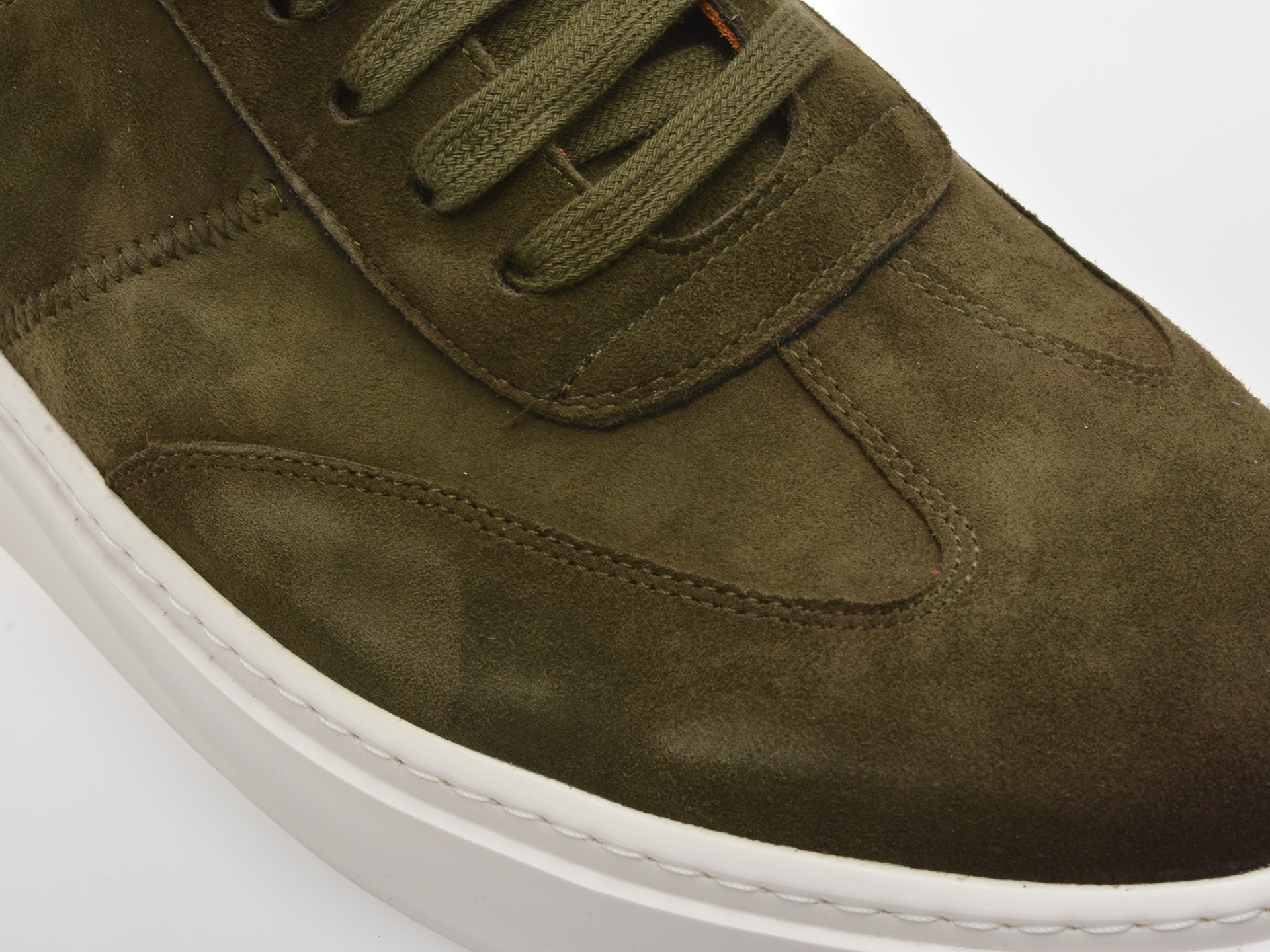 Pantofi sport EPICA verzi, A316, din piele intoarsa