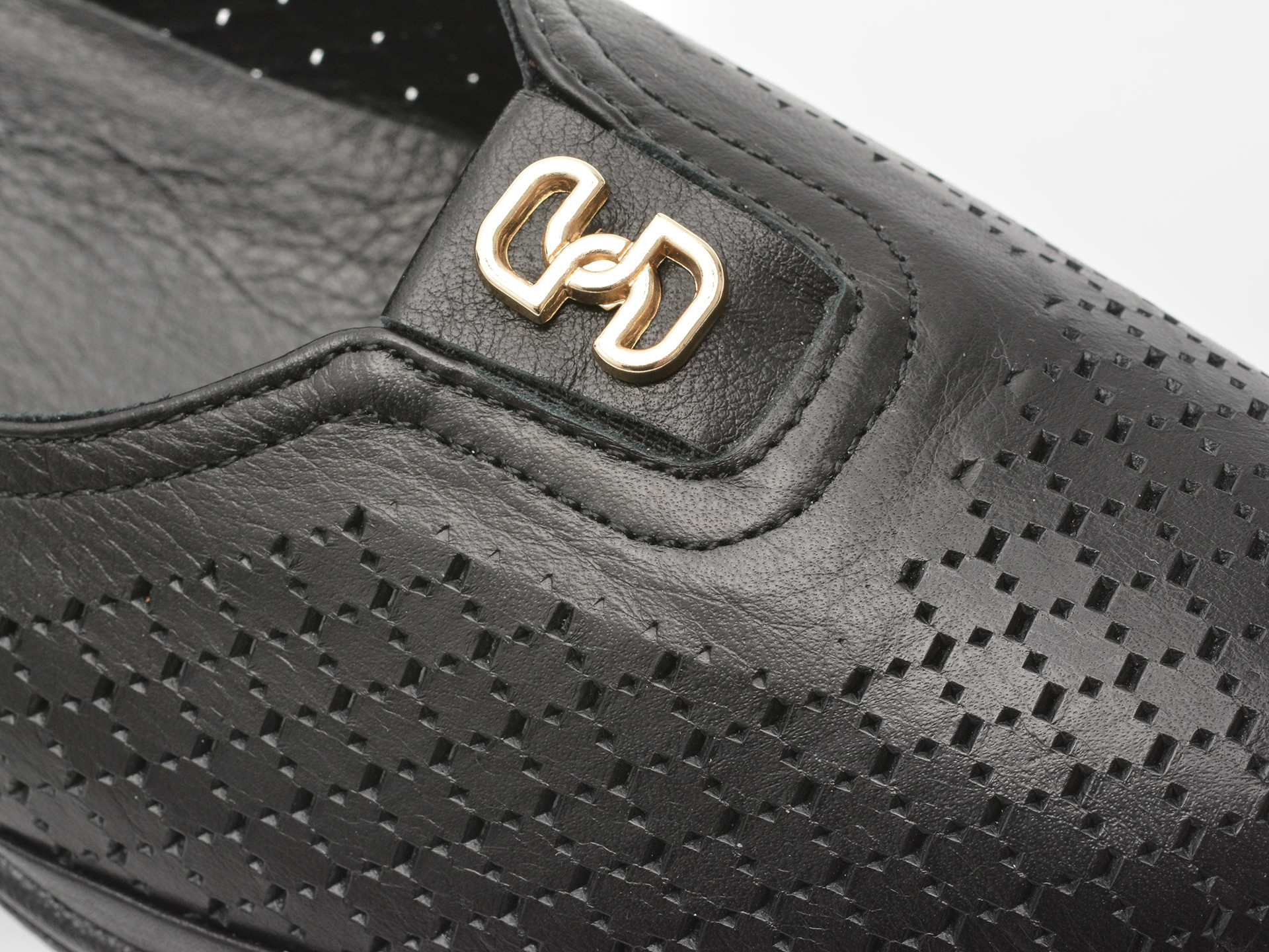 Pantofi IMAGE negri, 13400, din piele naturala