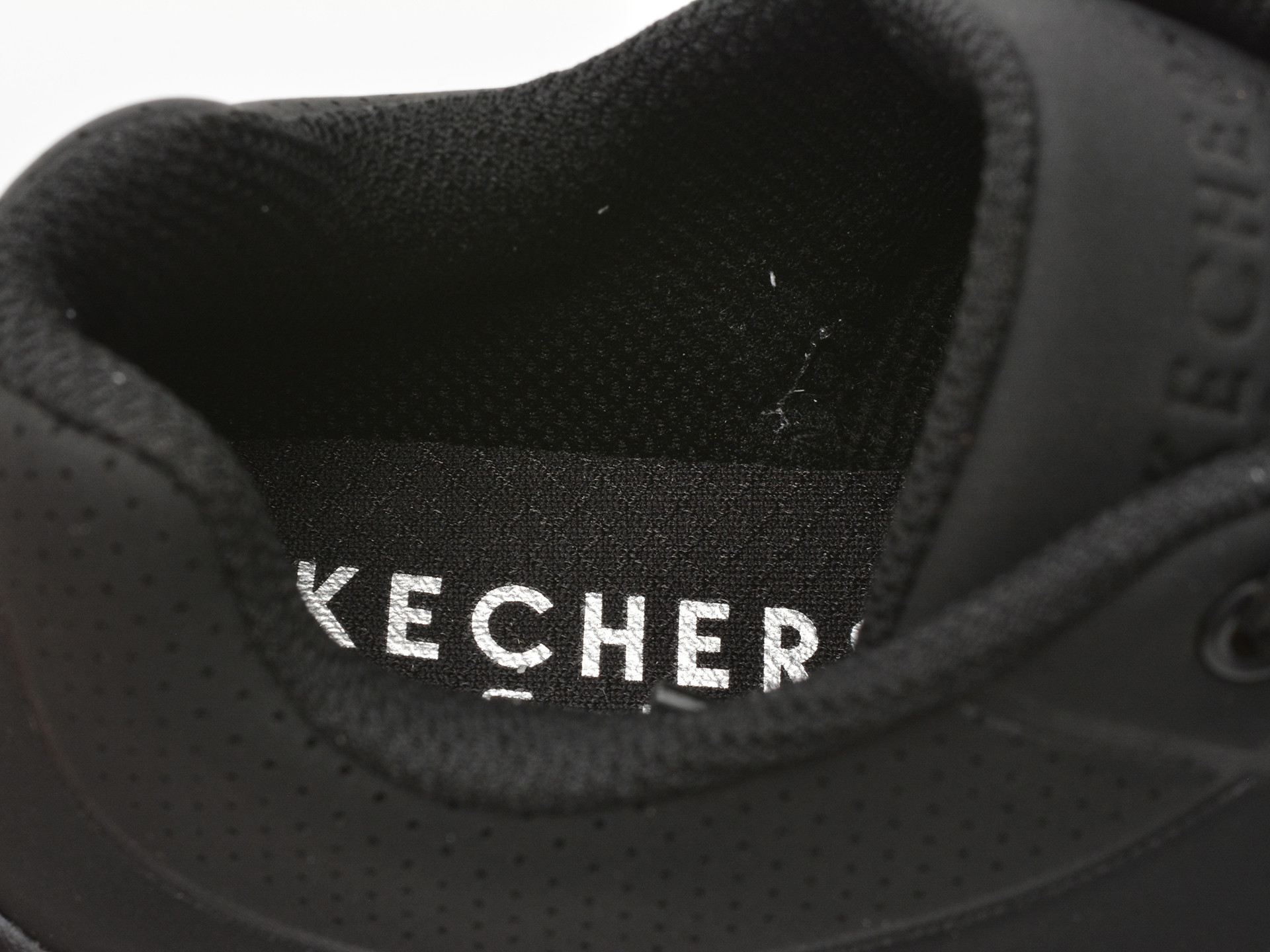 Pantofi sport SKECHERS negri, UNO LITE, din piele ecologica