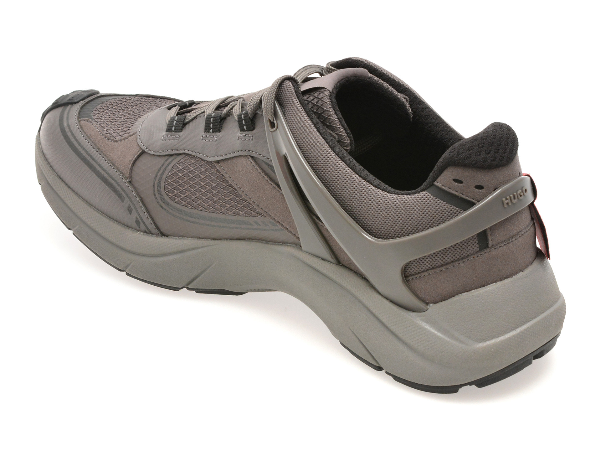 Pantofi sport HUGO gri, 8581, din material textil